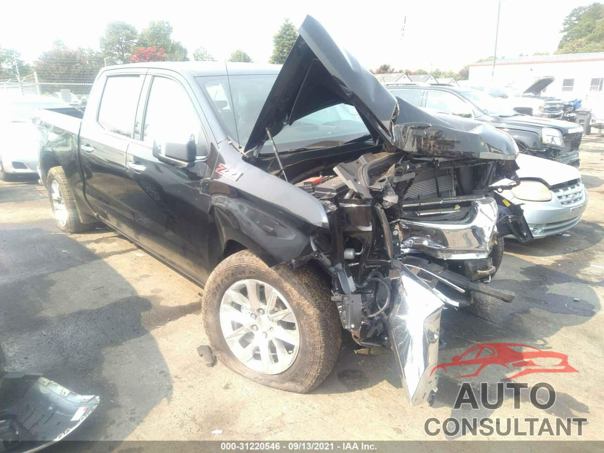CHEVROLET SILVERADO 1500 2021 - 1GCUYGED3MZ220149