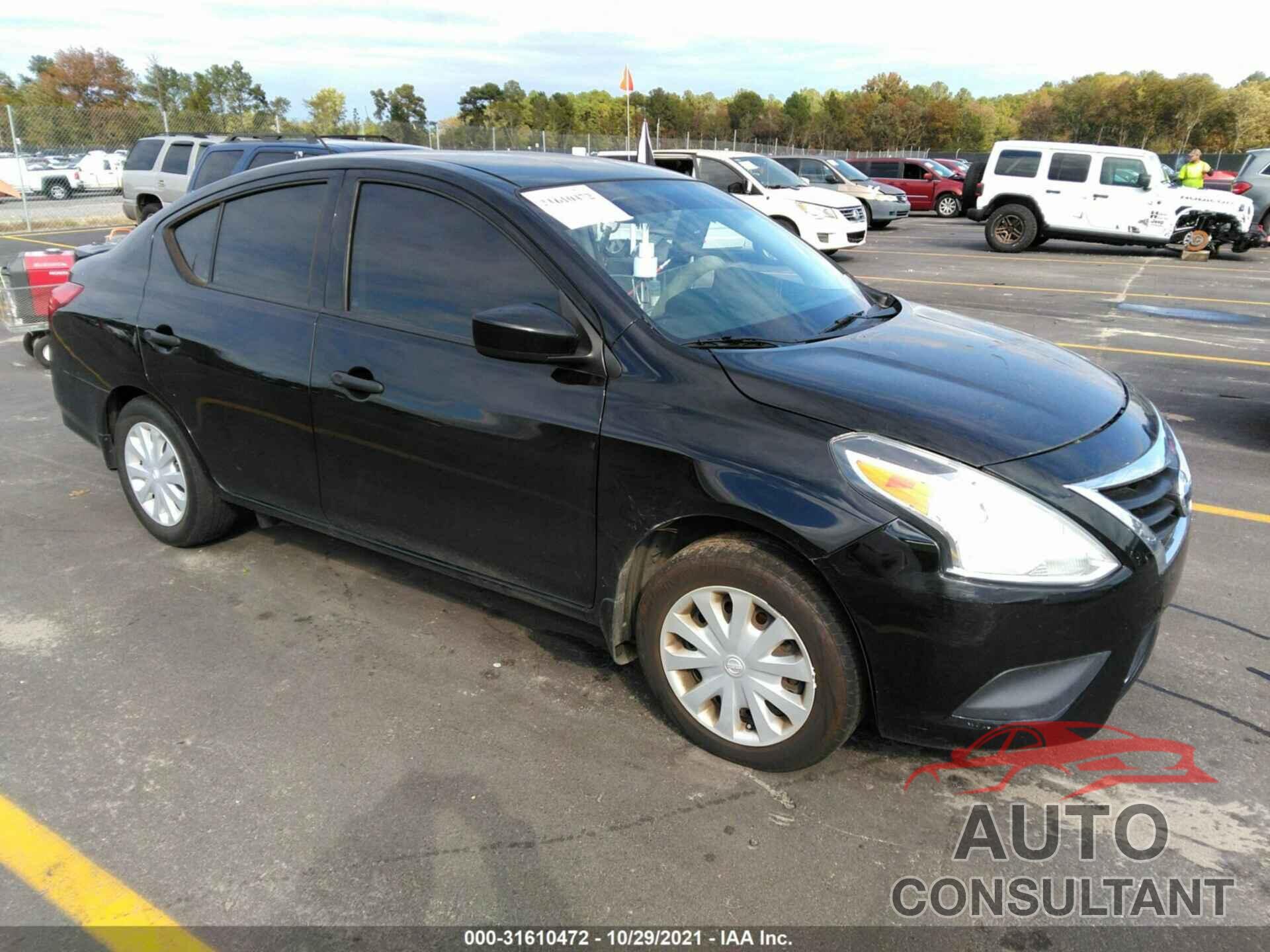 NISSAN VERSA 2016 - 3N1CN7APXGL854514