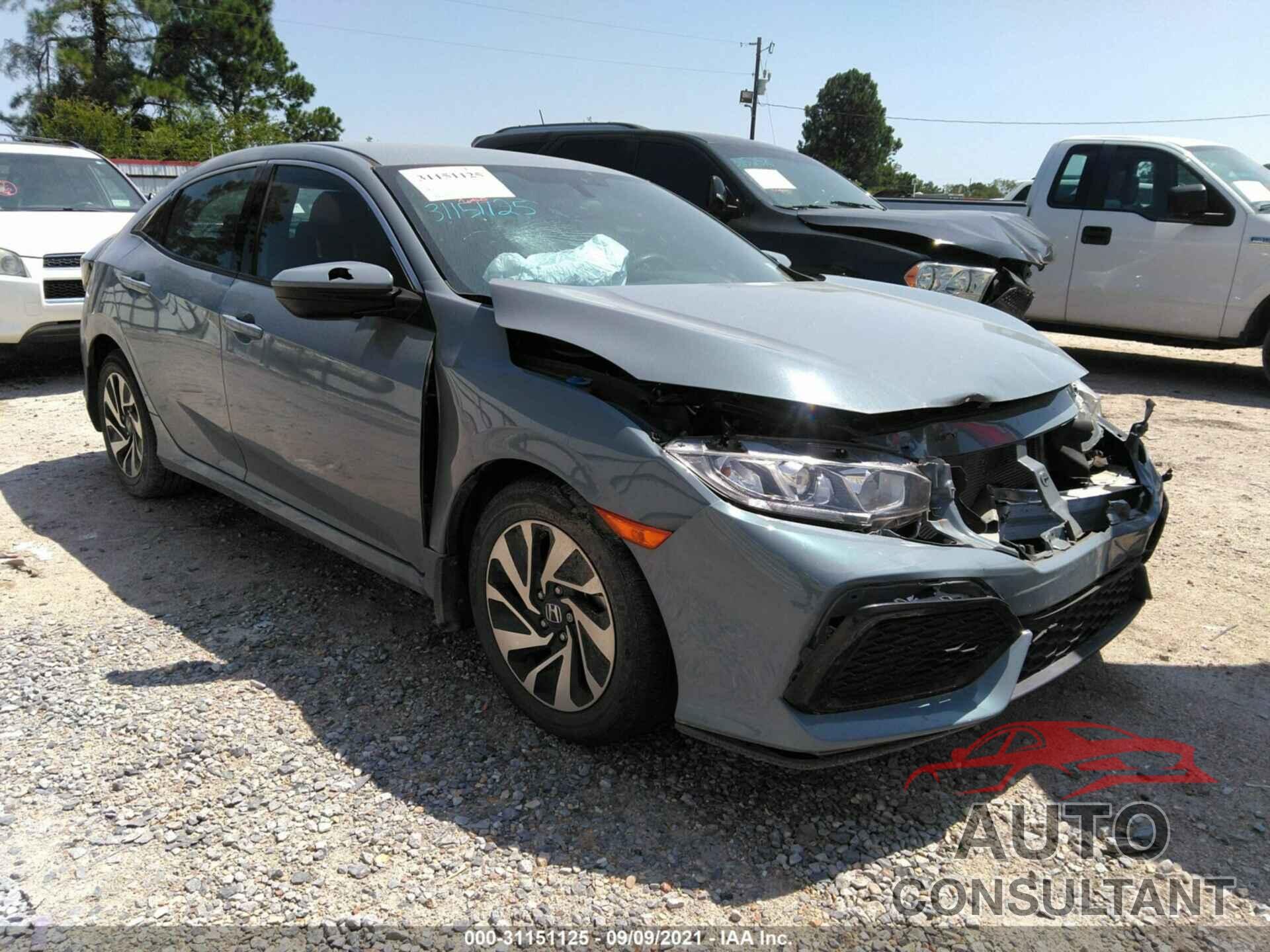 HONDA CIVIC HATCHBACK 2017 - SHHFK7H27HU226020