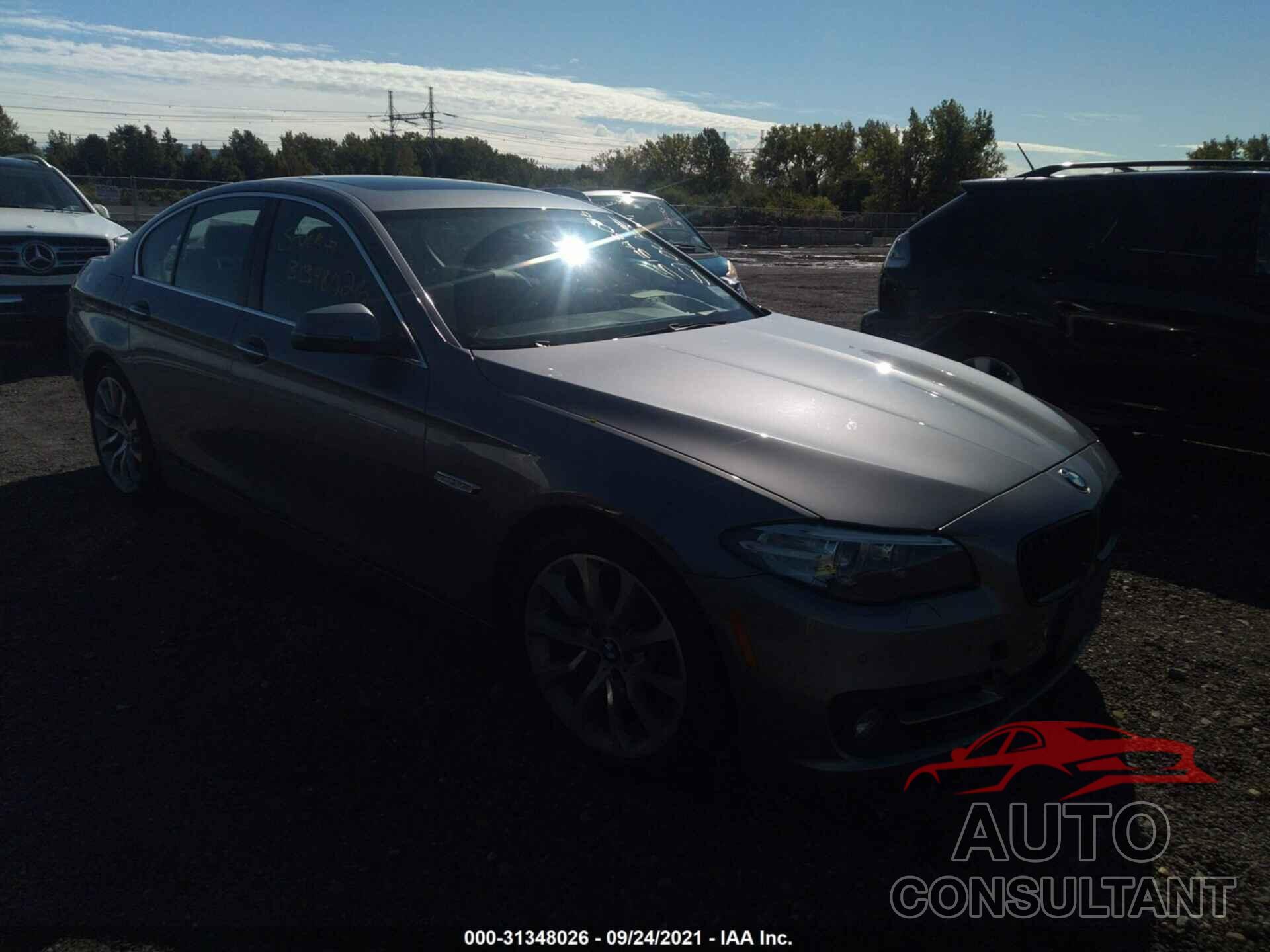 BMW 5 SERIES 2016 - WBA5B3C57GD549641