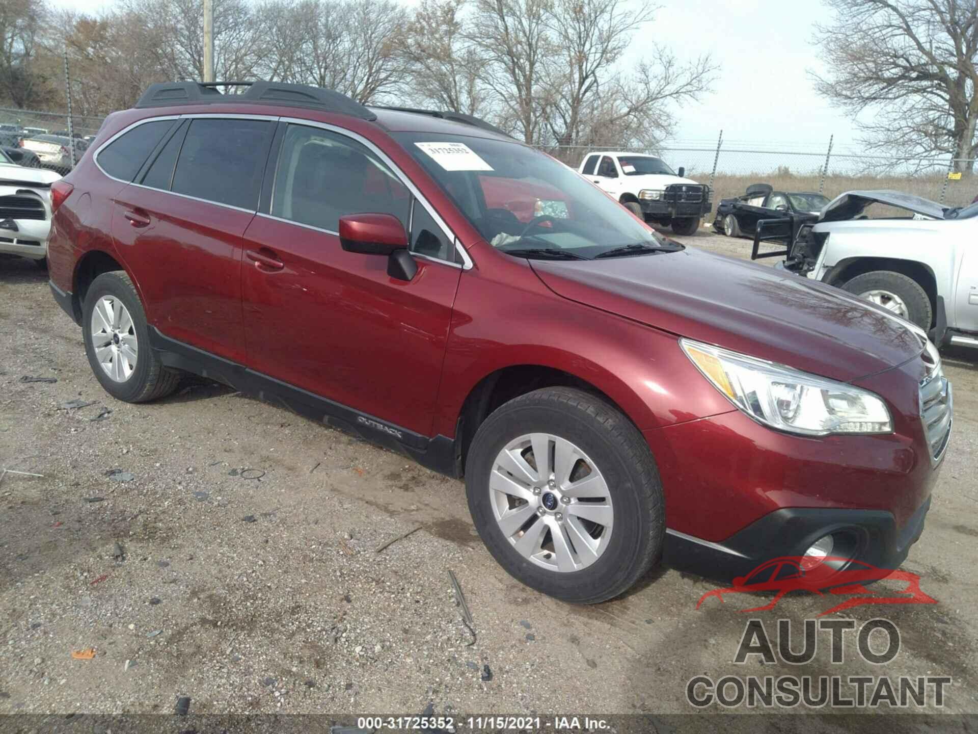 SUBARU OUTBACK 2017 - 4S4BSACC2H3394718