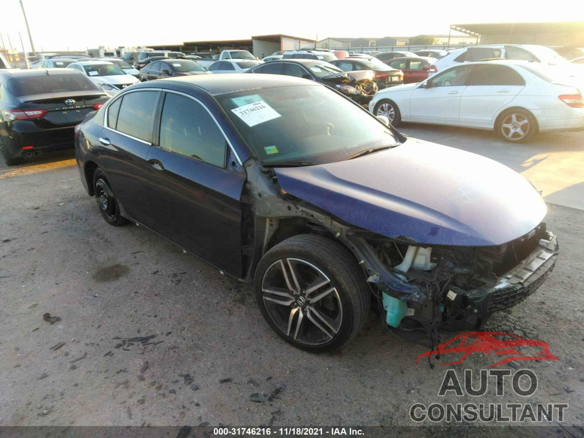 HONDA ACCORD SEDAN 2016 - 1HGCR2F52GA142437