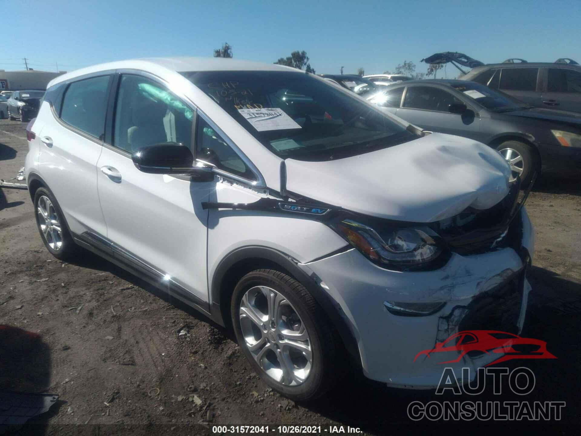 CHEVROLET BOLT EV 2021 - 1G1FY6S04M4111502