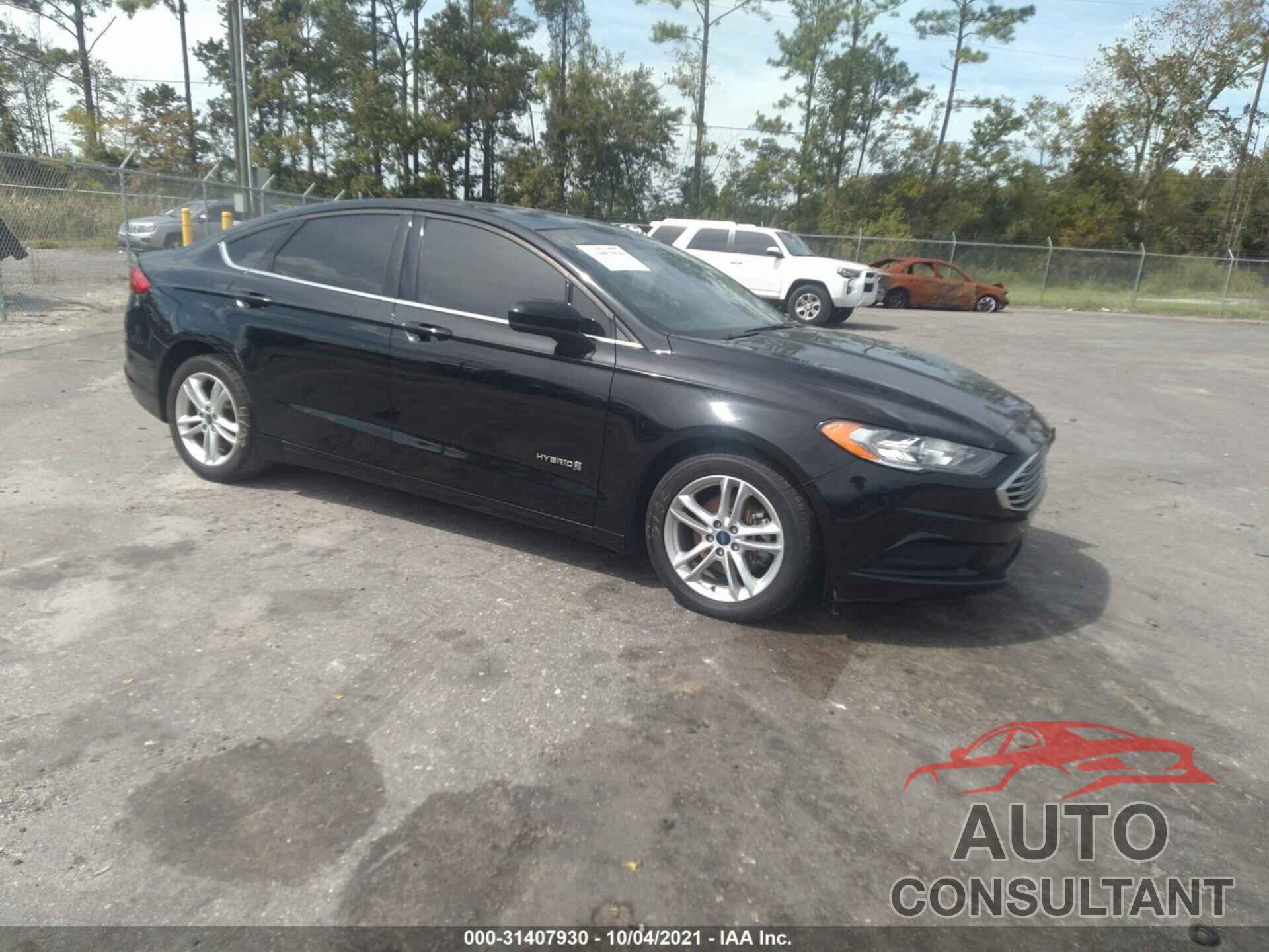 FORD FUSION HYBRID 2018 - 3FA6P0LU1JR124158