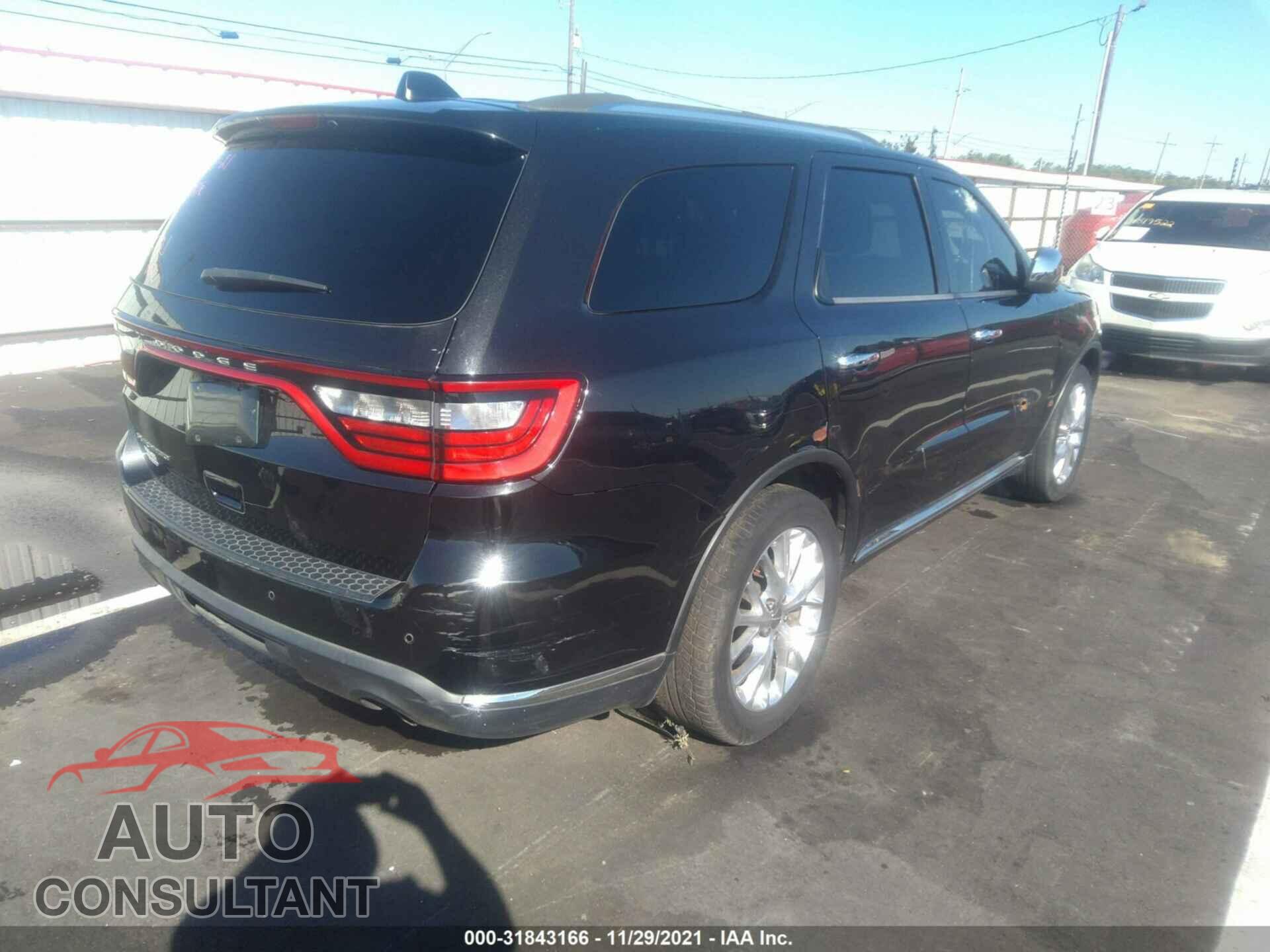 DODGE DURANGO 2016 - 1C4RDHAG9GC315121