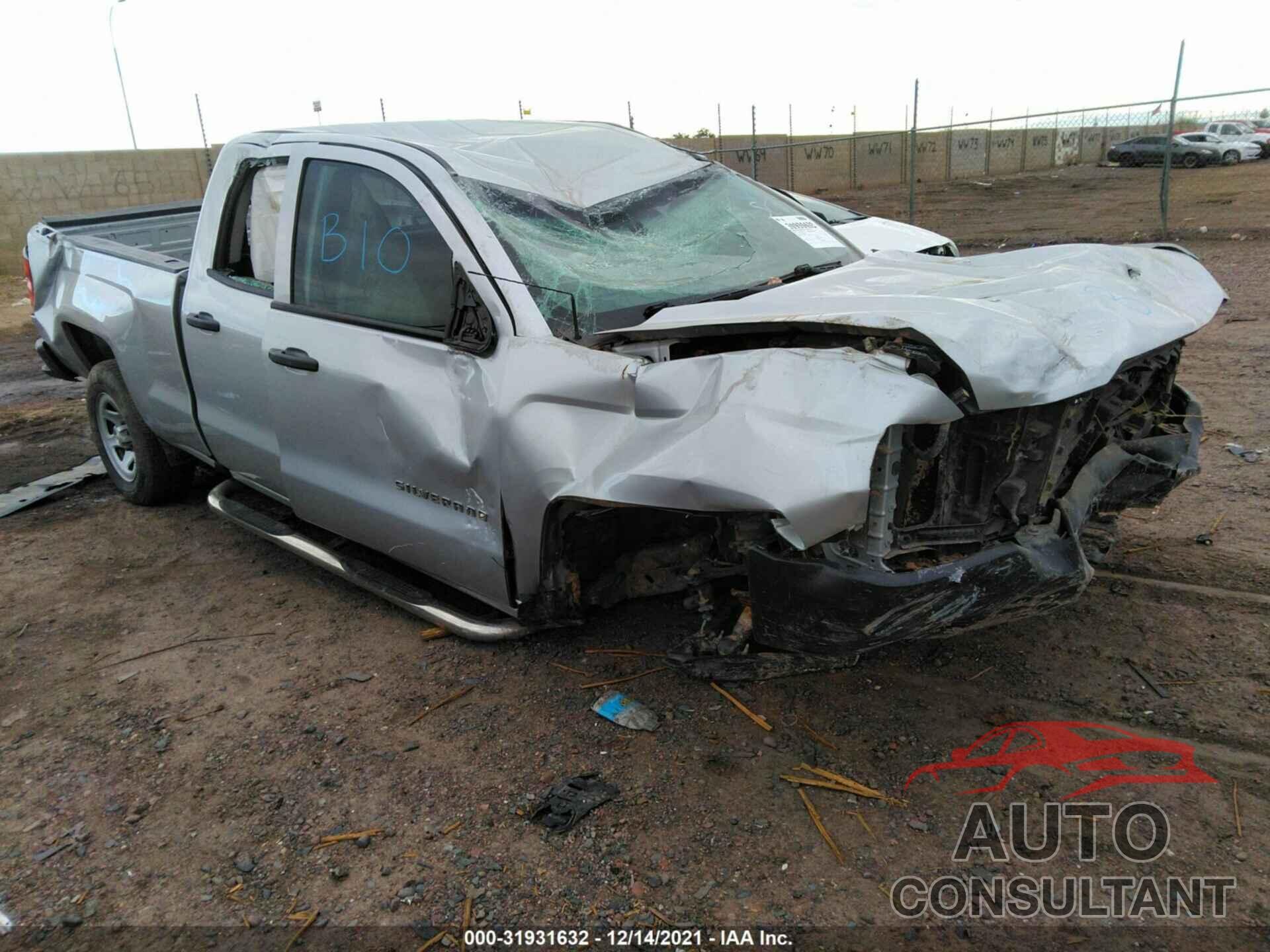 CHEVROLET SILVERADO 1500 2018 - 1GCRCNEH8JZ116988