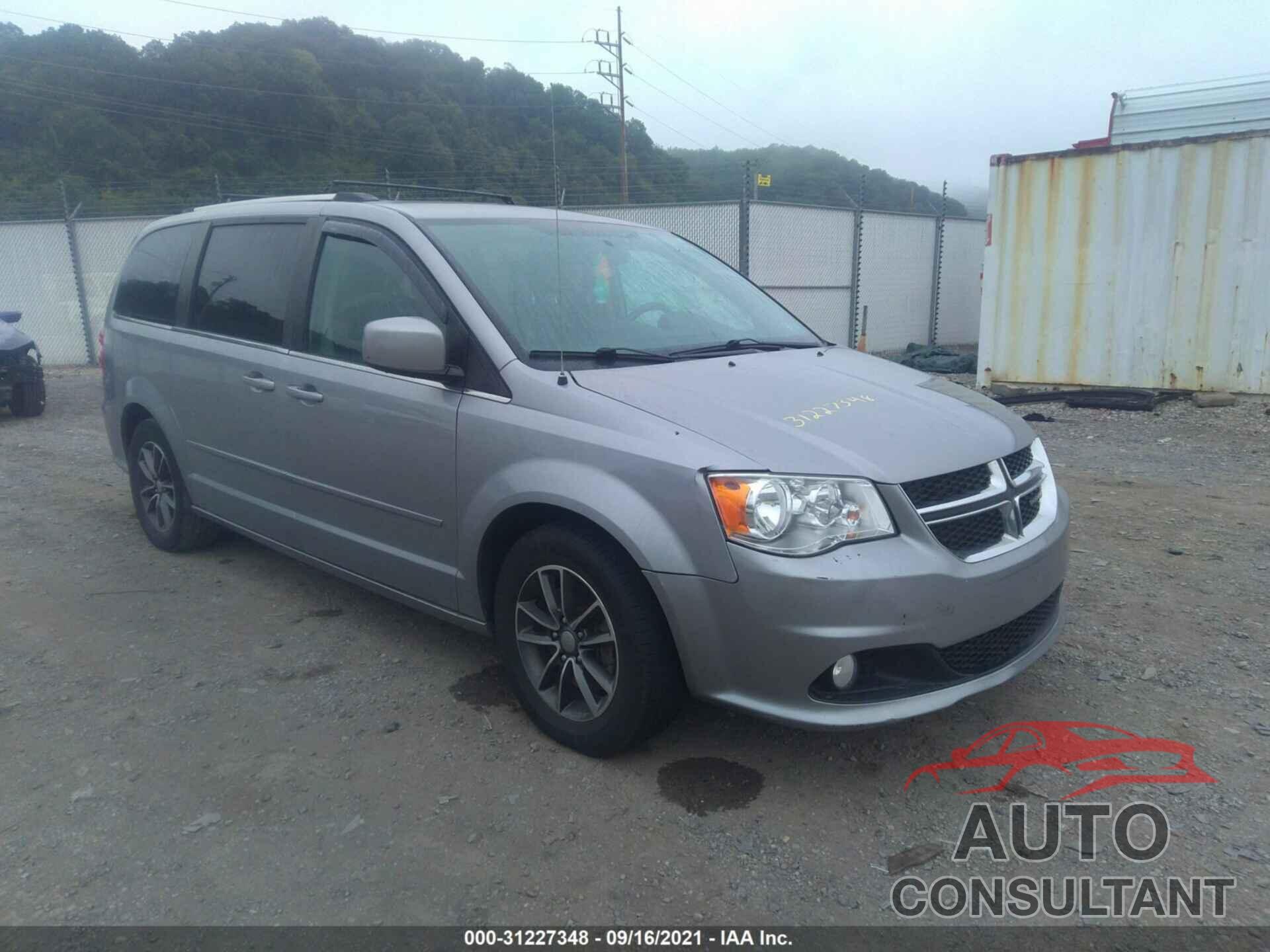 DODGE GRAND CARAVAN 2017 - 2C4RDGCG1HR858169