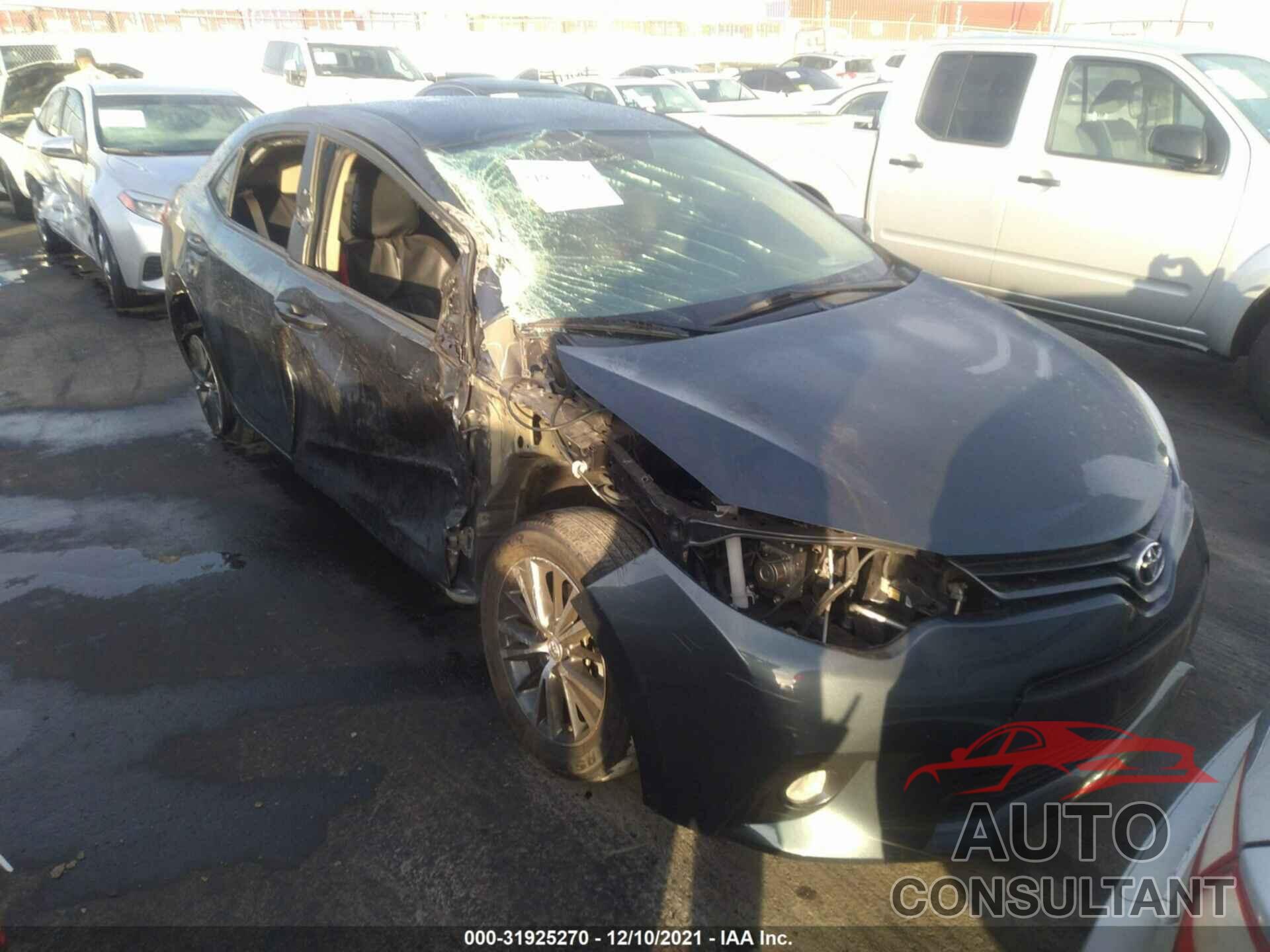 TOYOTA COROLLA 2016 - 5YFBURHE7GP524229