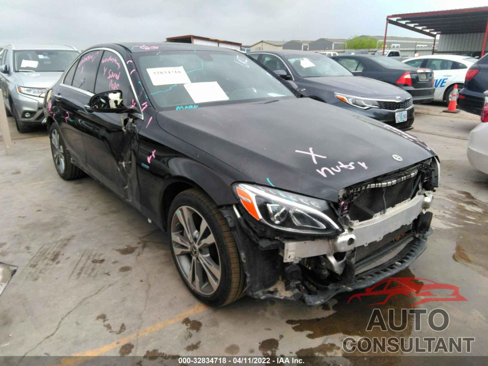 MERCEDES-BENZ C-CLASS 2018 - 55SWF4HB3JU242627
