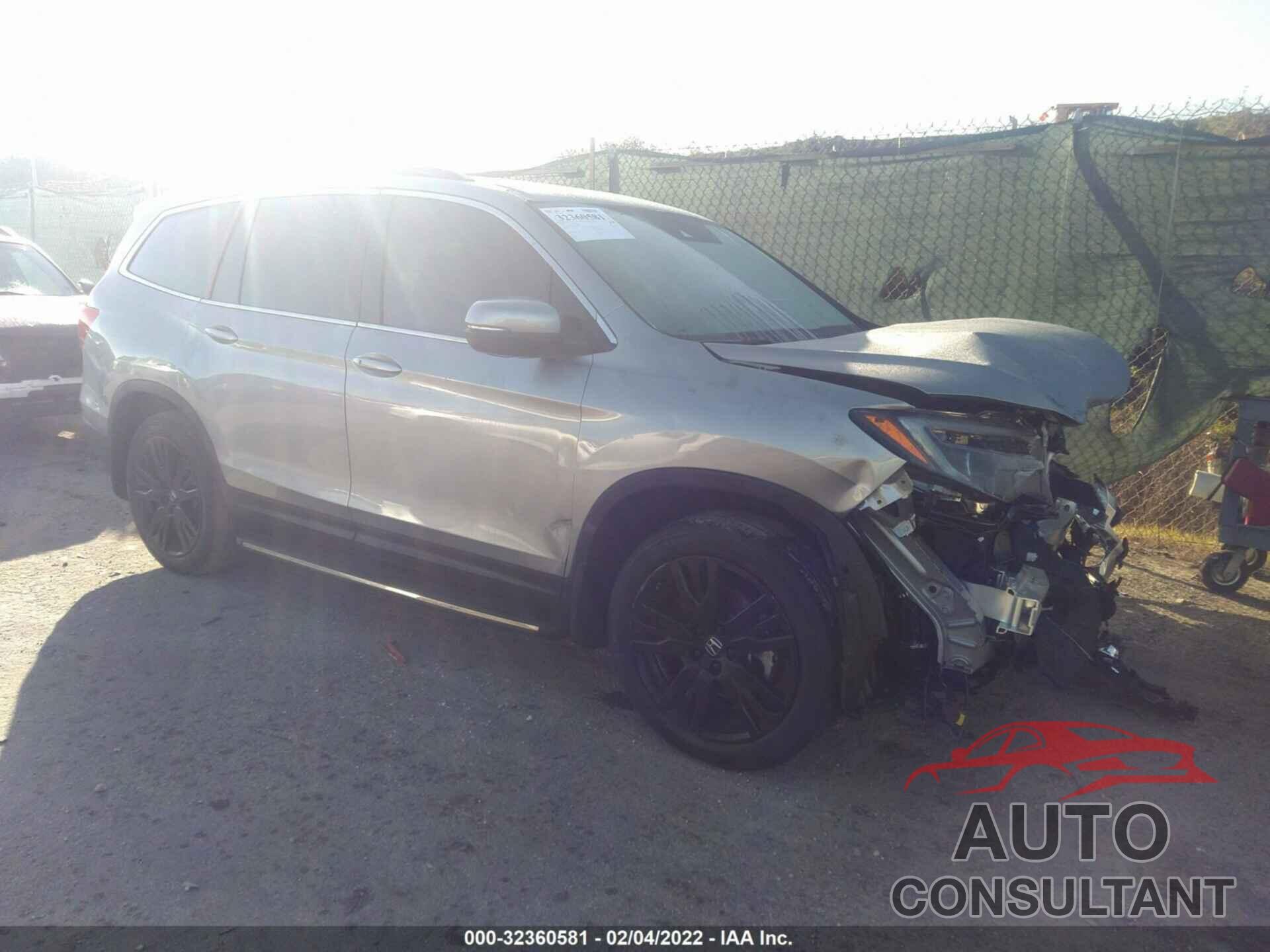 HONDA PILOT 2021 - 5FNYF5H27MB040846