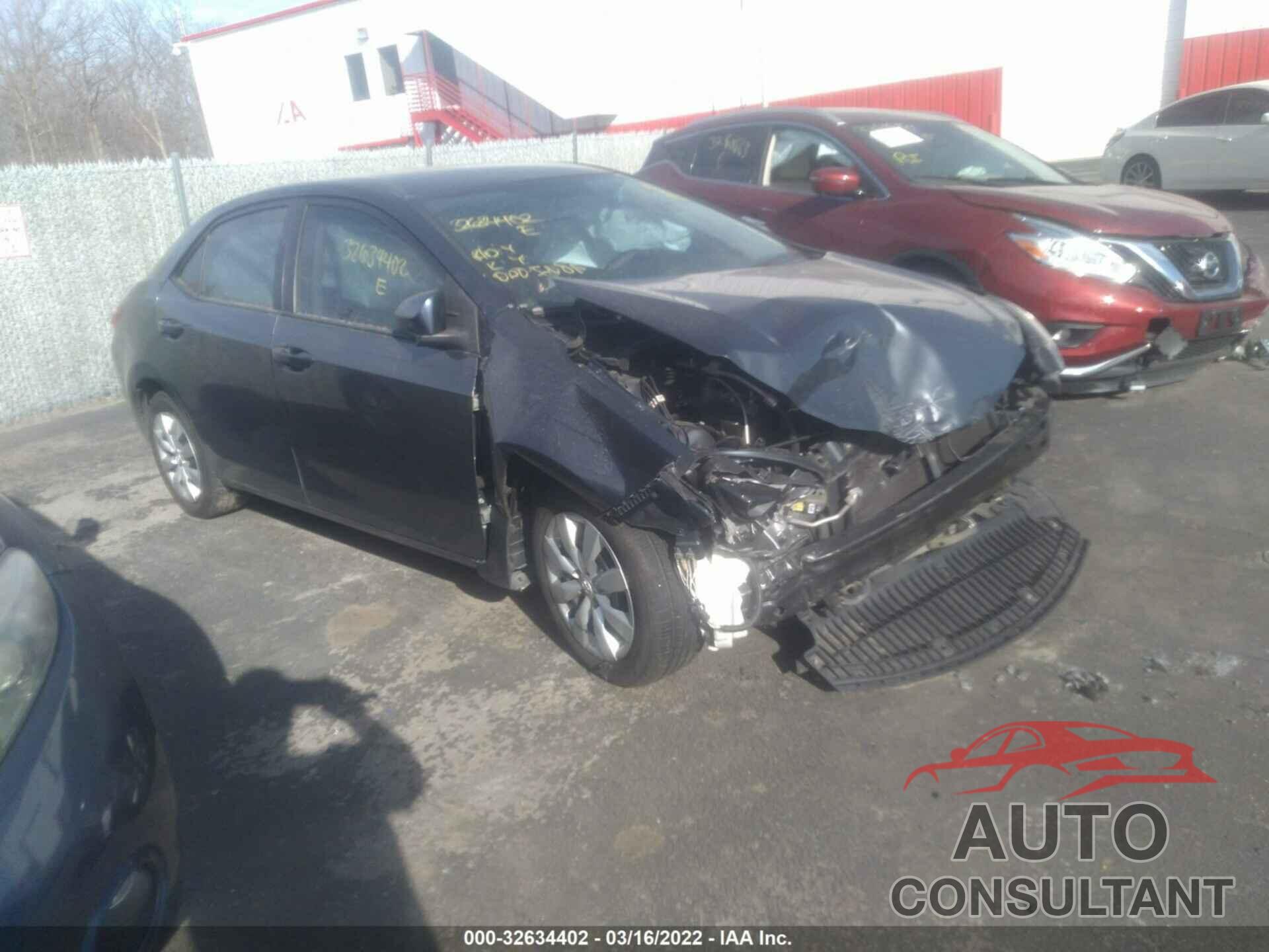 TOYOTA COROLLA 2016 - 2T1BURHE3GC604188