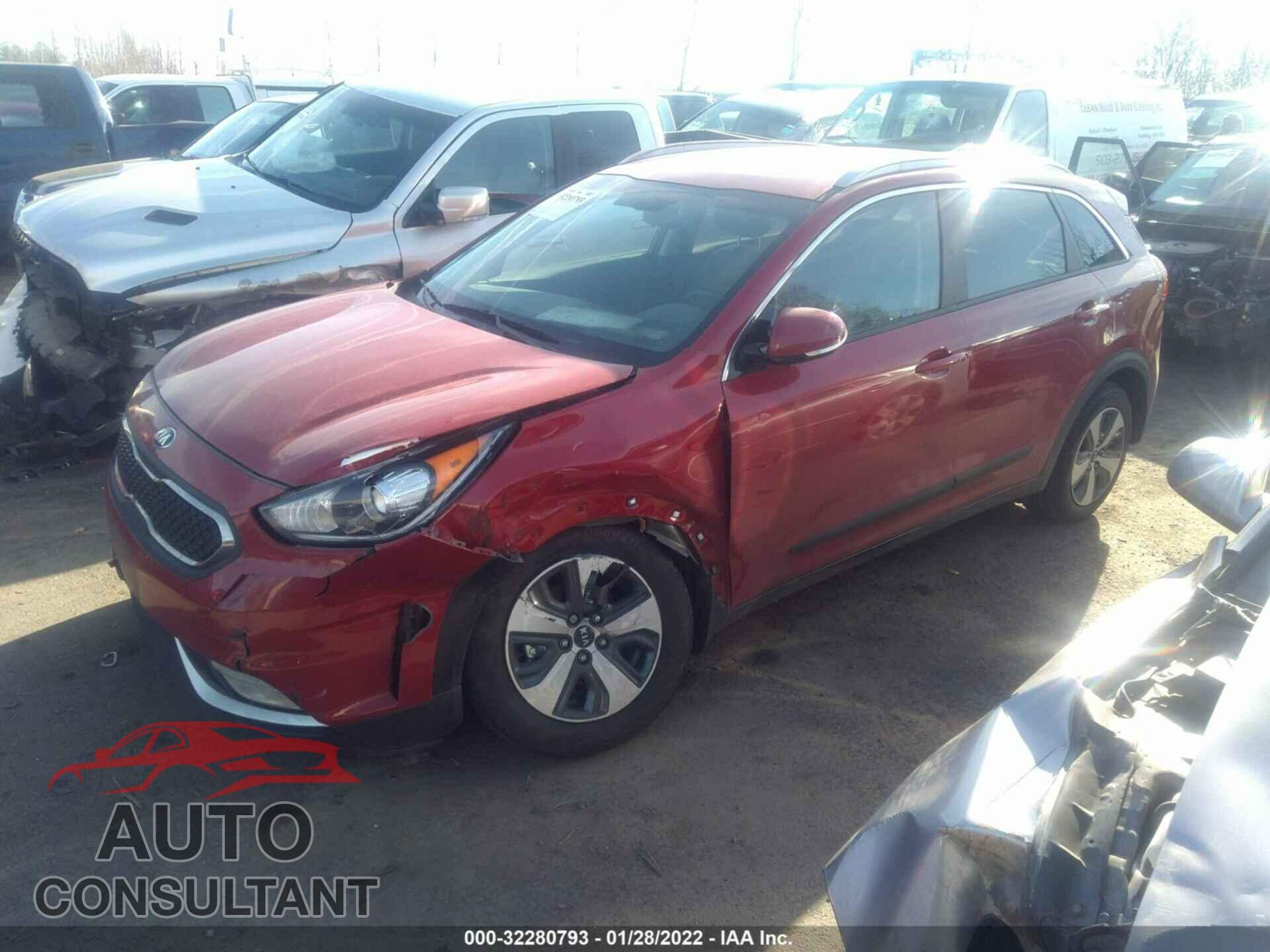 KIA NIRO 2017 - KNDCC3LC2H5057357