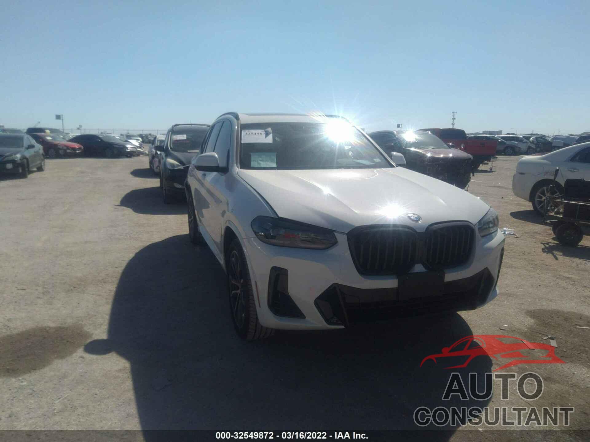 BMW X3 2022 - 5UX43DP07N9J88197