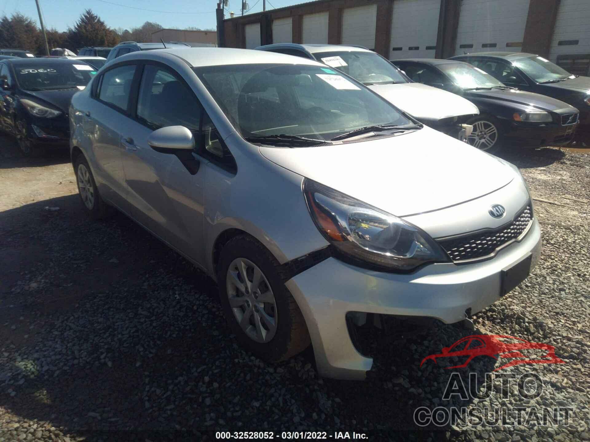 KIA RIO 2017 - KNADM4A35H6117861