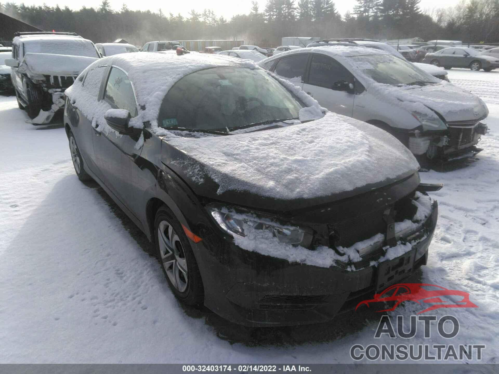 HONDA CIVIC SEDAN 2017 - 2HGFC2F53HH576609