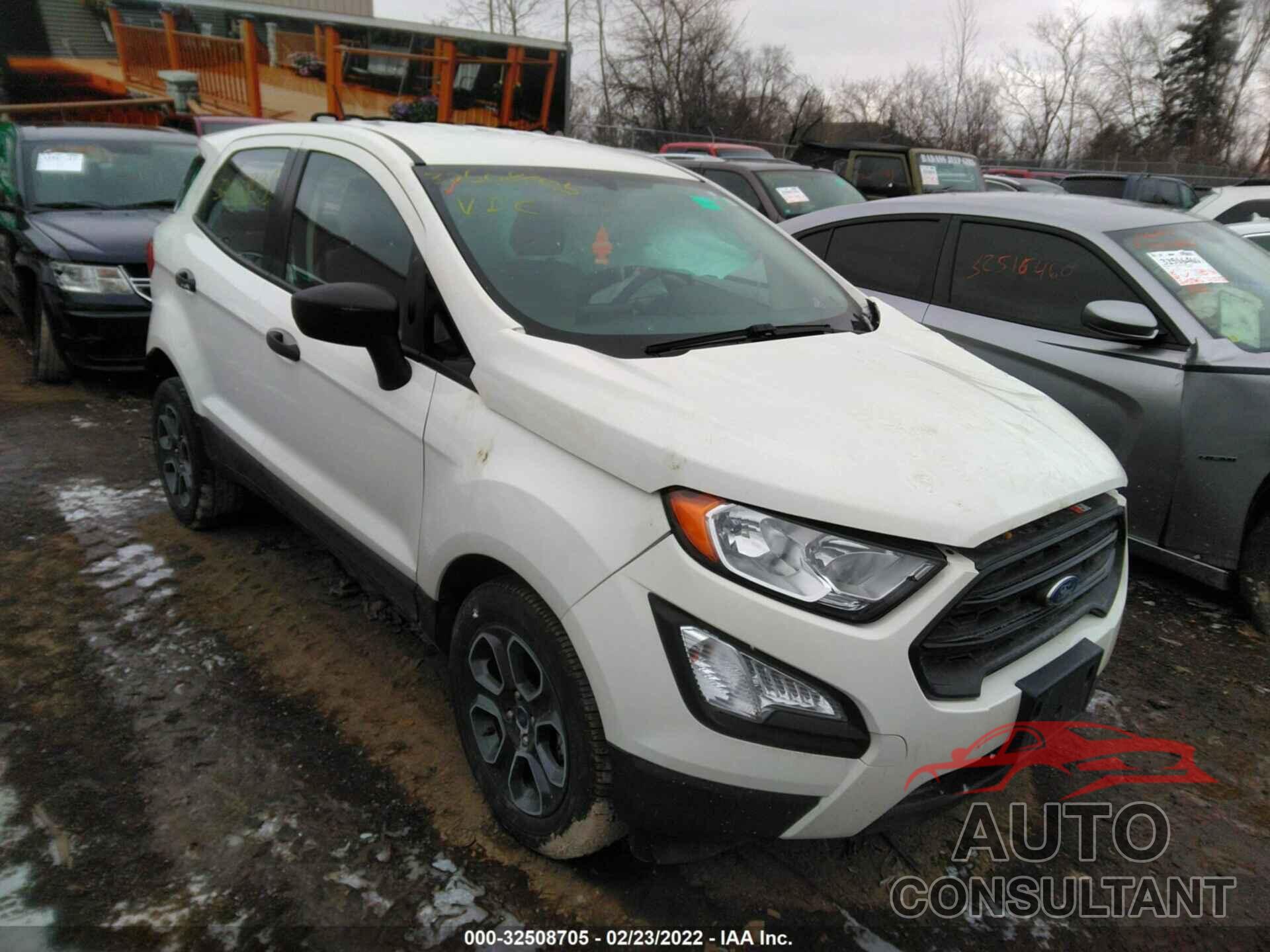 FORD ECOSPORT 2020 - MAJ6S3FL1LC314255