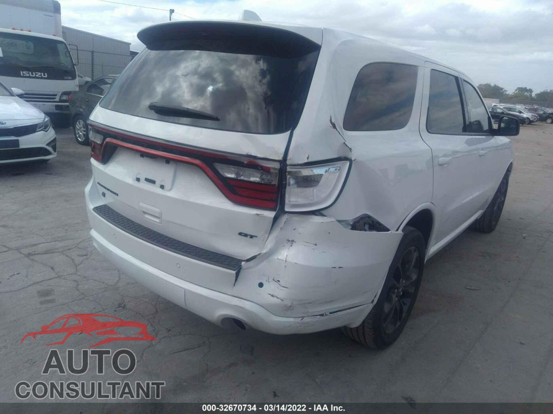 DODGE DURANGO 2021 - 1C4RDJDG6MC641649