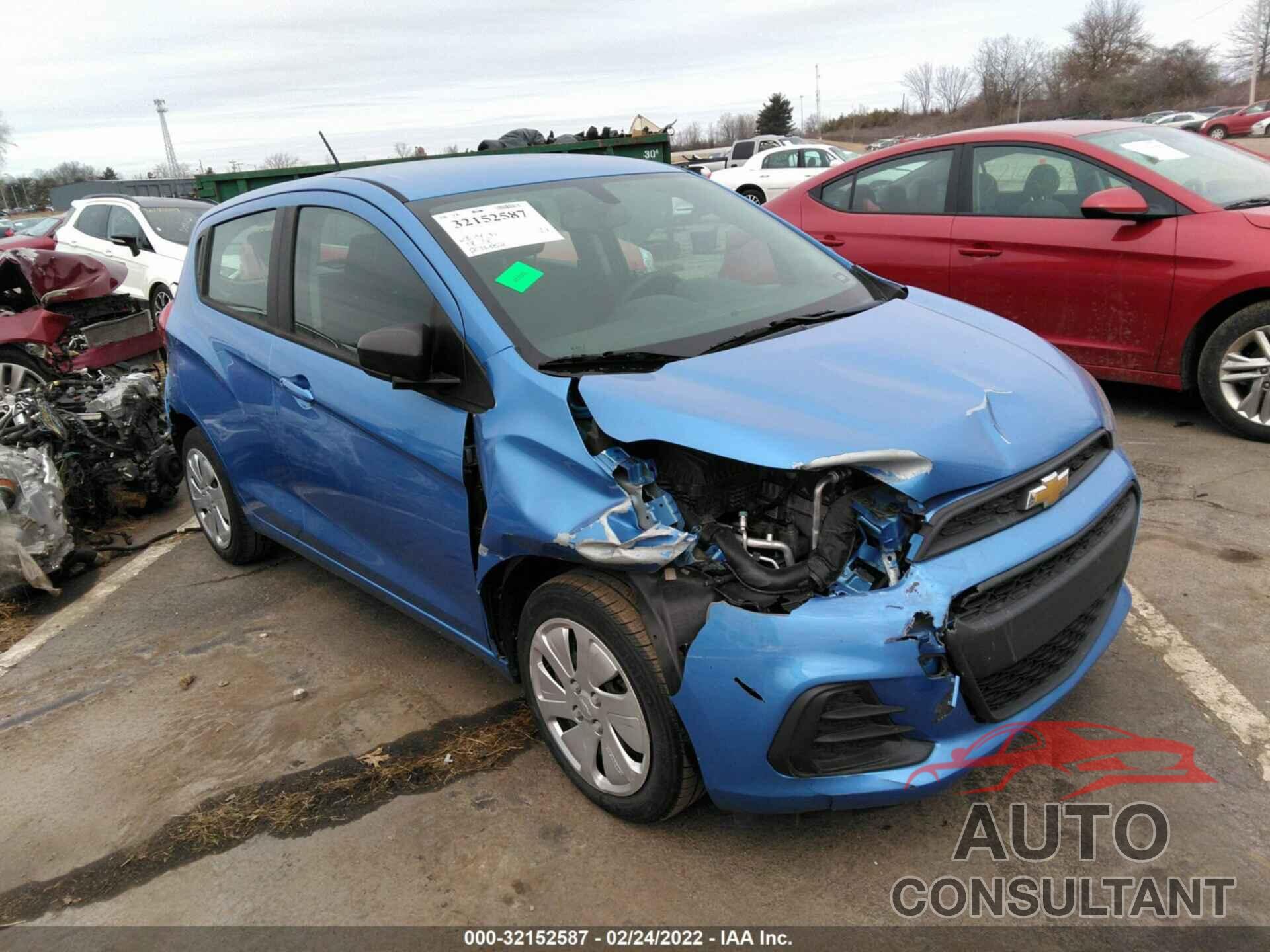 CHEVROLET SPARK 2018 - KL8CB6SA6JC471580