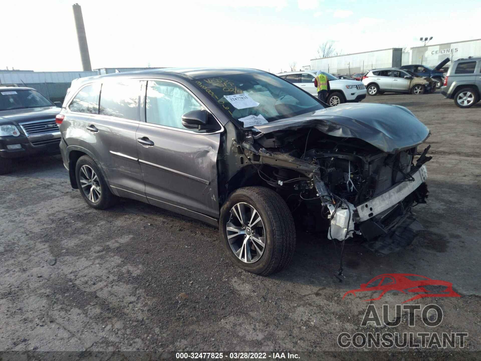 TOYOTA HIGHLANDER 2017 - 5TDBZRFH4HS429053