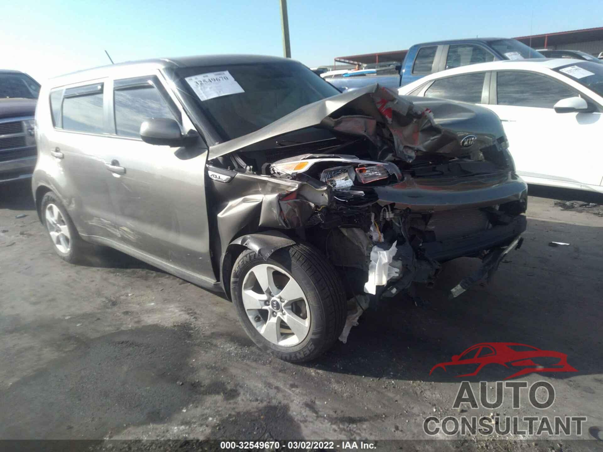 KIA SOUL 2019 - KNDJN2A23K7652073