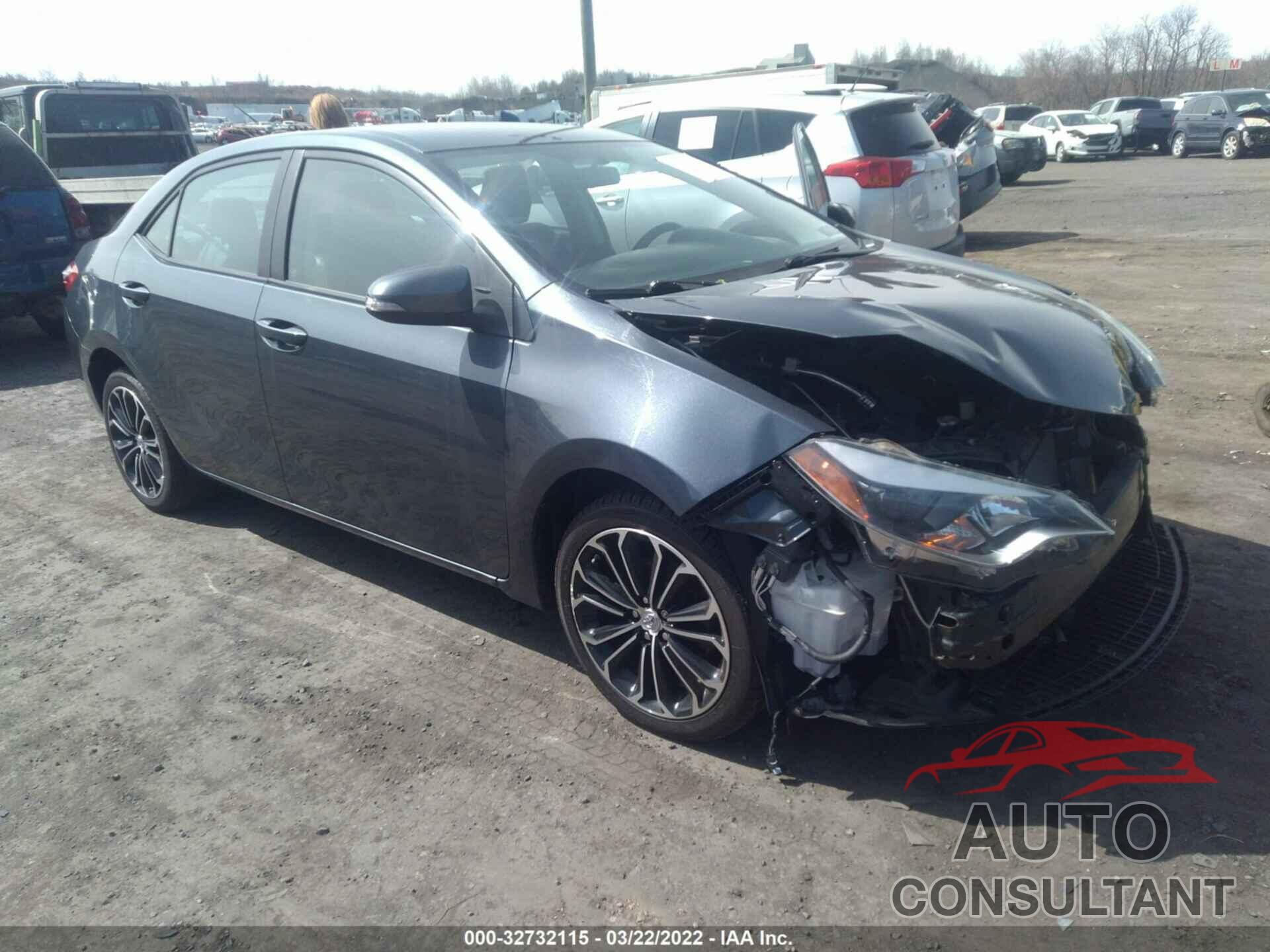 TOYOTA COROLLA 2016 - 2T1BURHE6GC699104