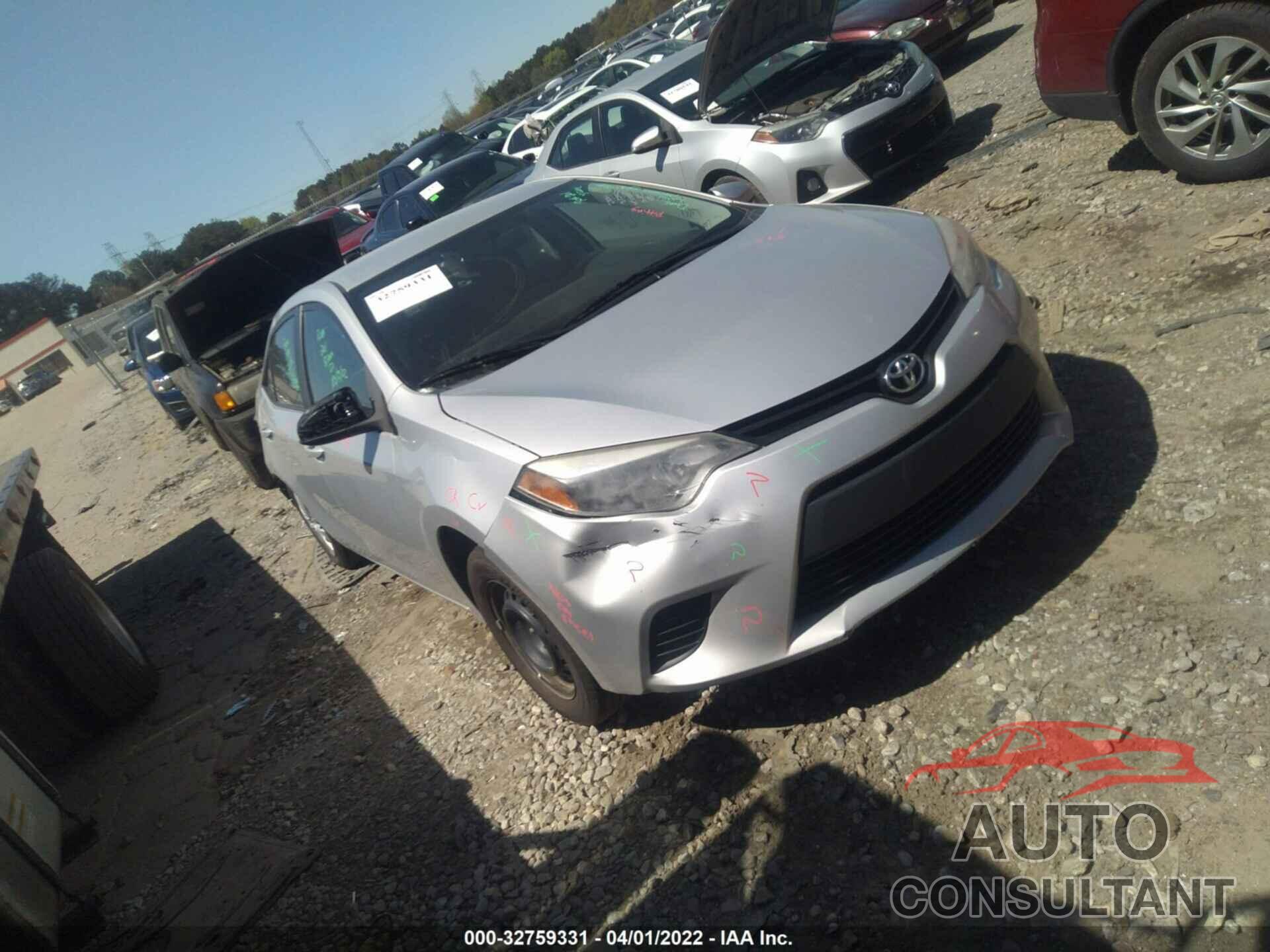 TOYOTA COROLLA 2016 - 2T1BURHE9GC720981
