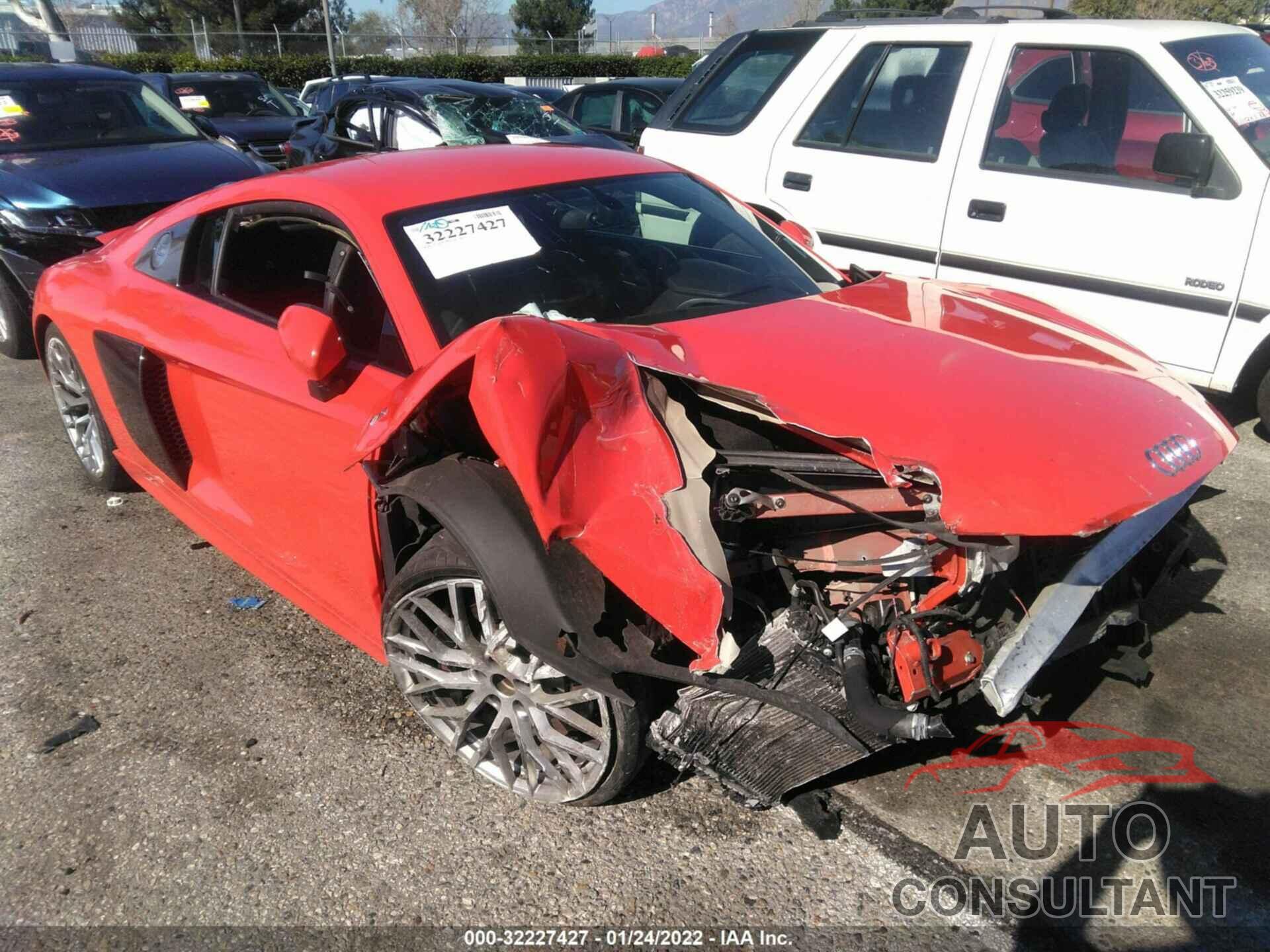 AUDI R8 2017 - WUAEAAFX5H7903764