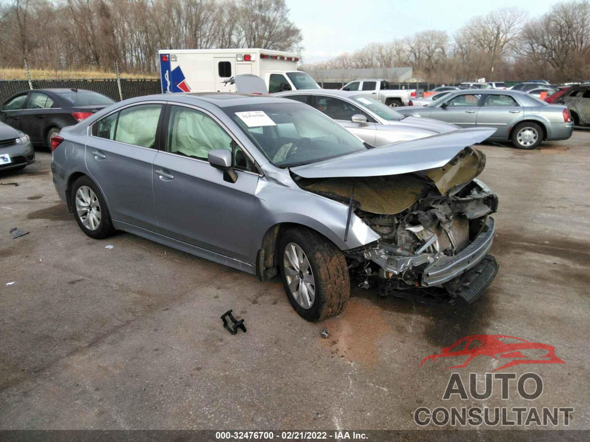 SUBARU LEGACY 2016 - 4S3BNBE69G3024521