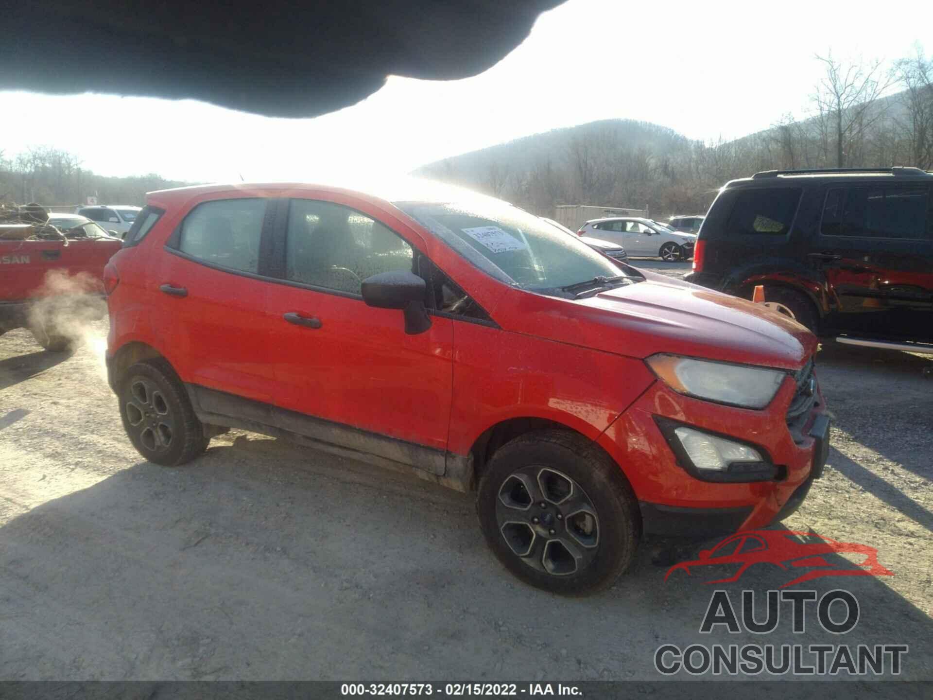 FORD ECOSPORT 2018 - MAJ6P1SL4JC199367