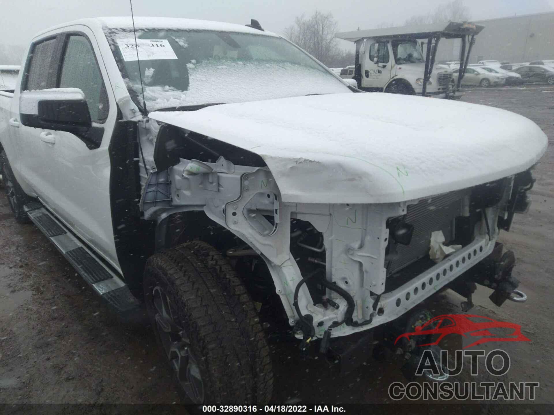 CHEVROLET SILVERADO 1500 2021 - 3GCUYDED0MG401451