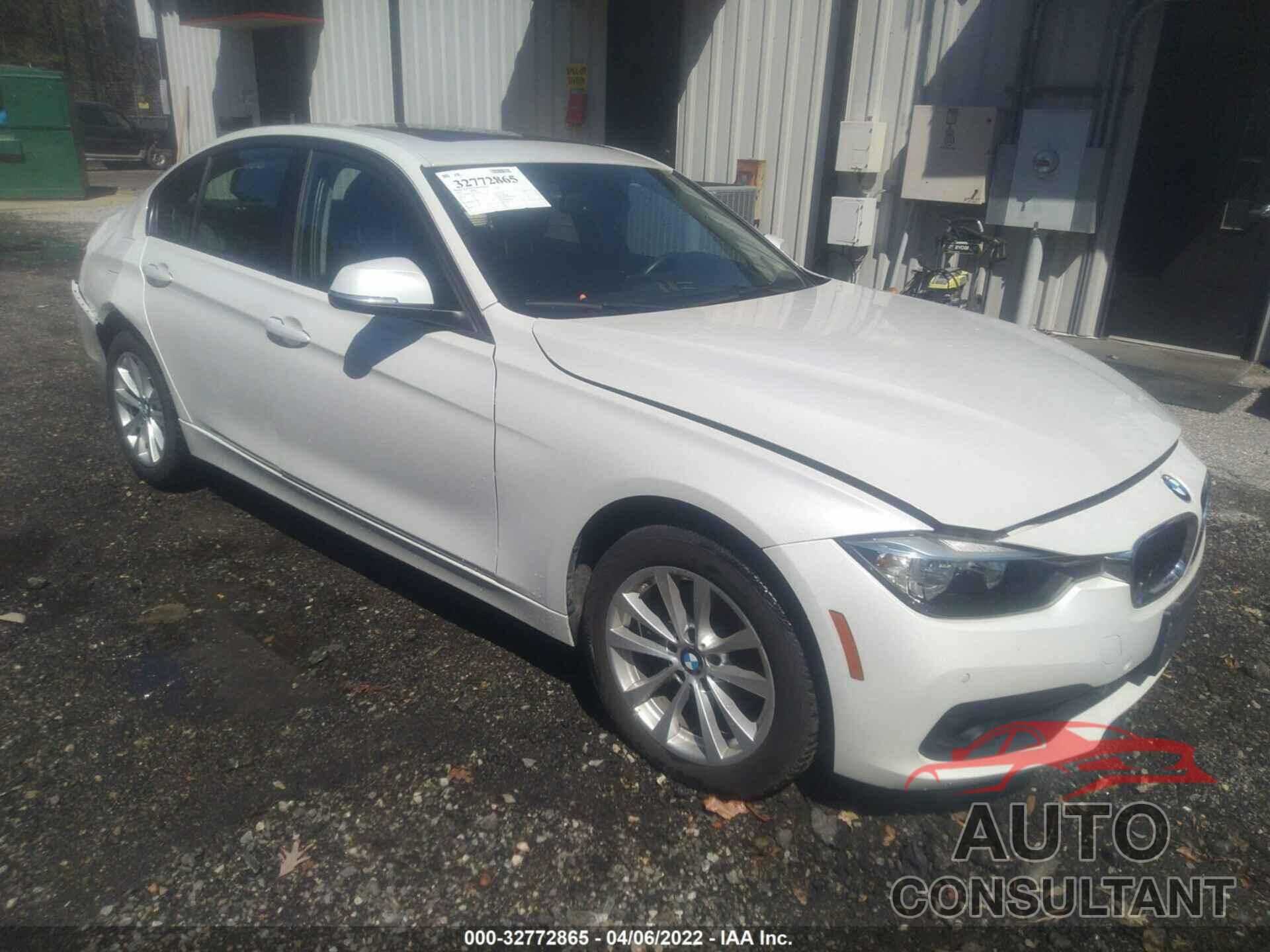 BMW 3 SERIES 2016 - WBA8E5G55GNU20575