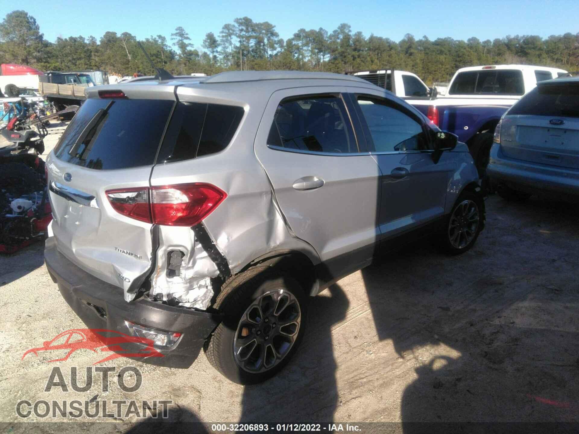 FORD ECOSPORT 2021 - MAJ6S3KL9MC400534
