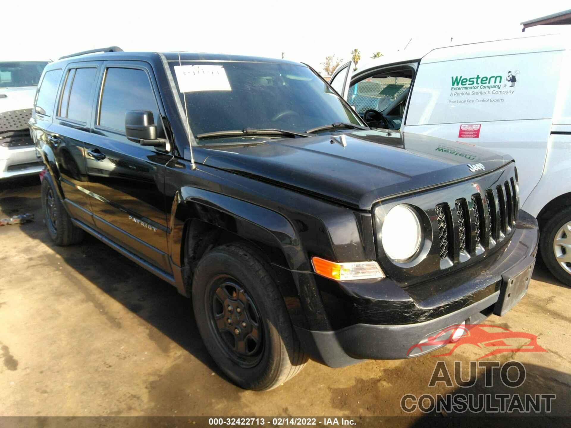 JEEP PATRIOT 2016 - 1C4NJPBA6GD546919