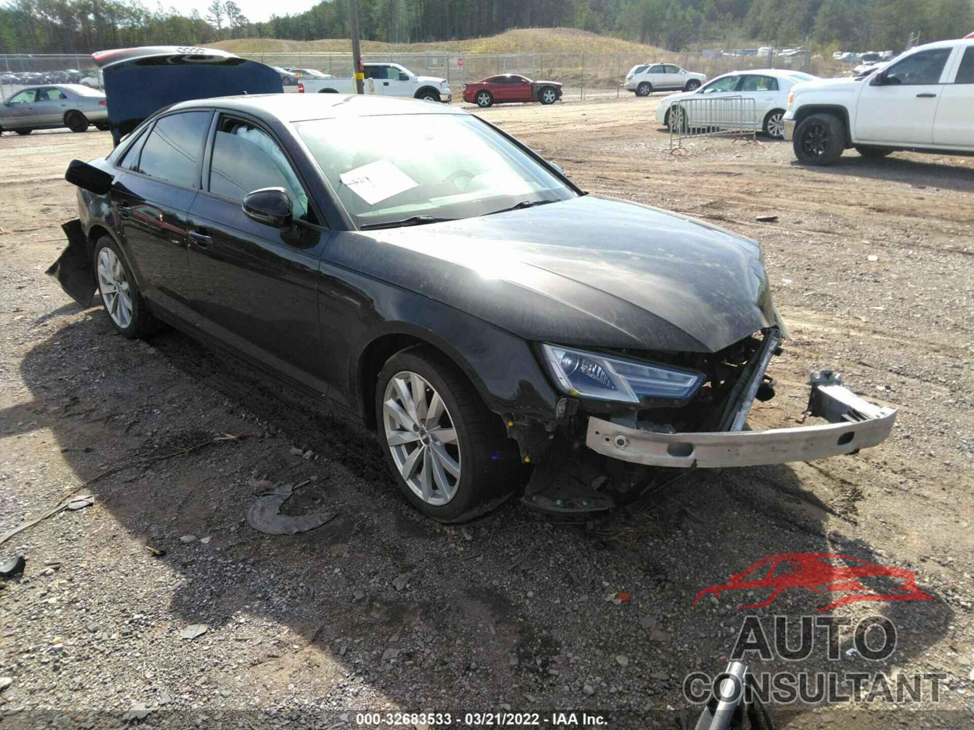 AUDI A4 2017 - WAUANAF47HN023843