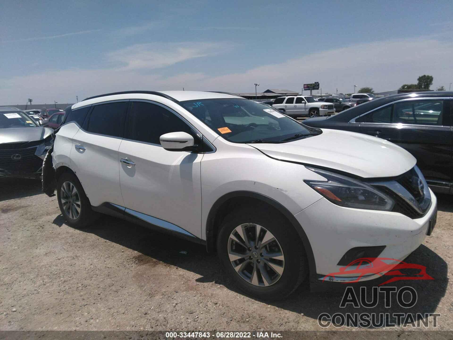 NISSAN MURANO 2018 - 5N1AZ2MHXJN170243