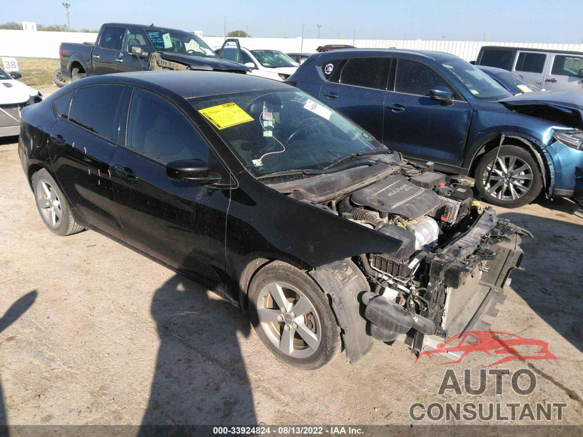 DODGE DART 2016 - 1C3CDFBB1GD624111