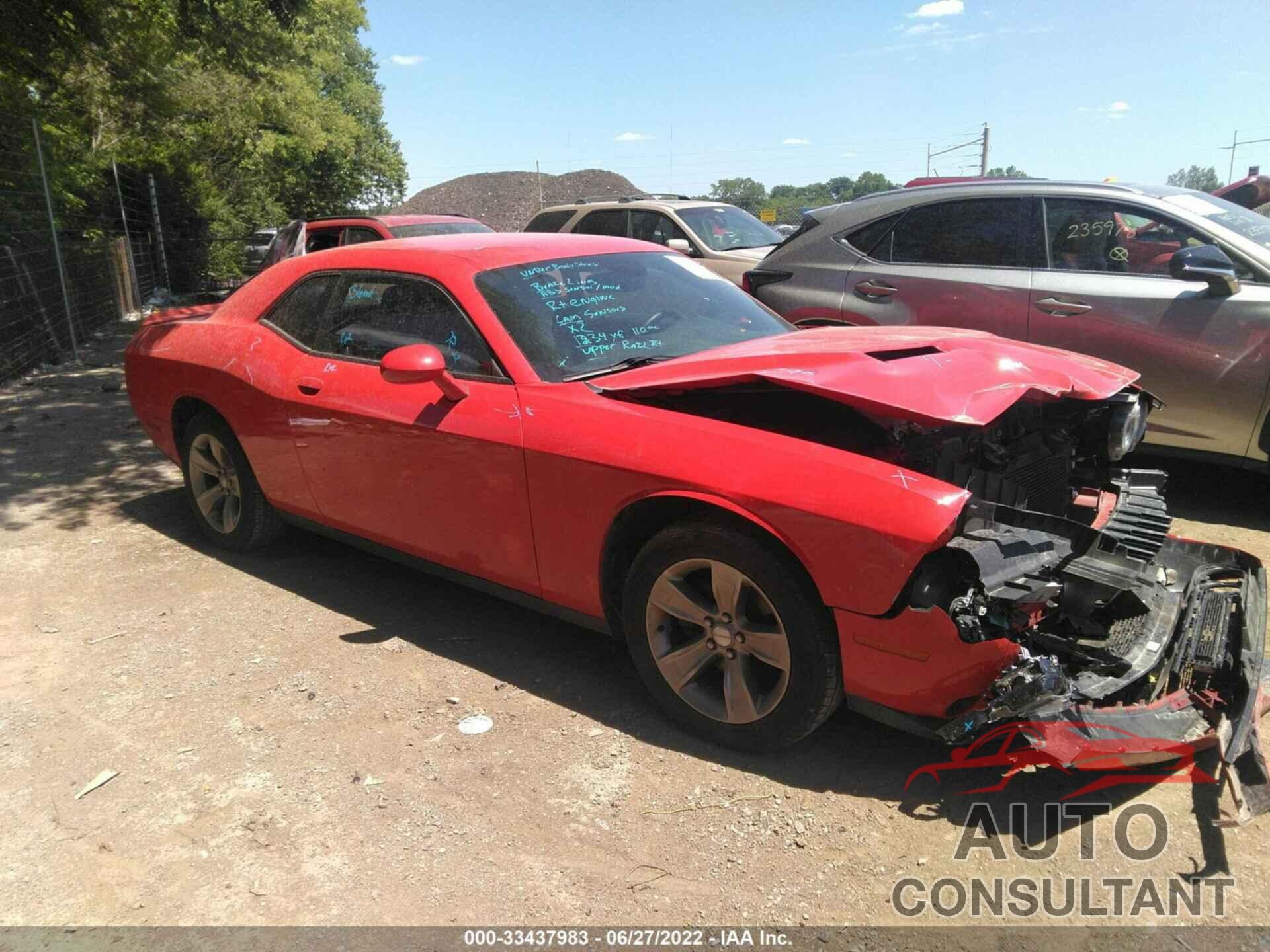 DODGE CHALLENGER 2019 - 2C3CDZAG2KH652249