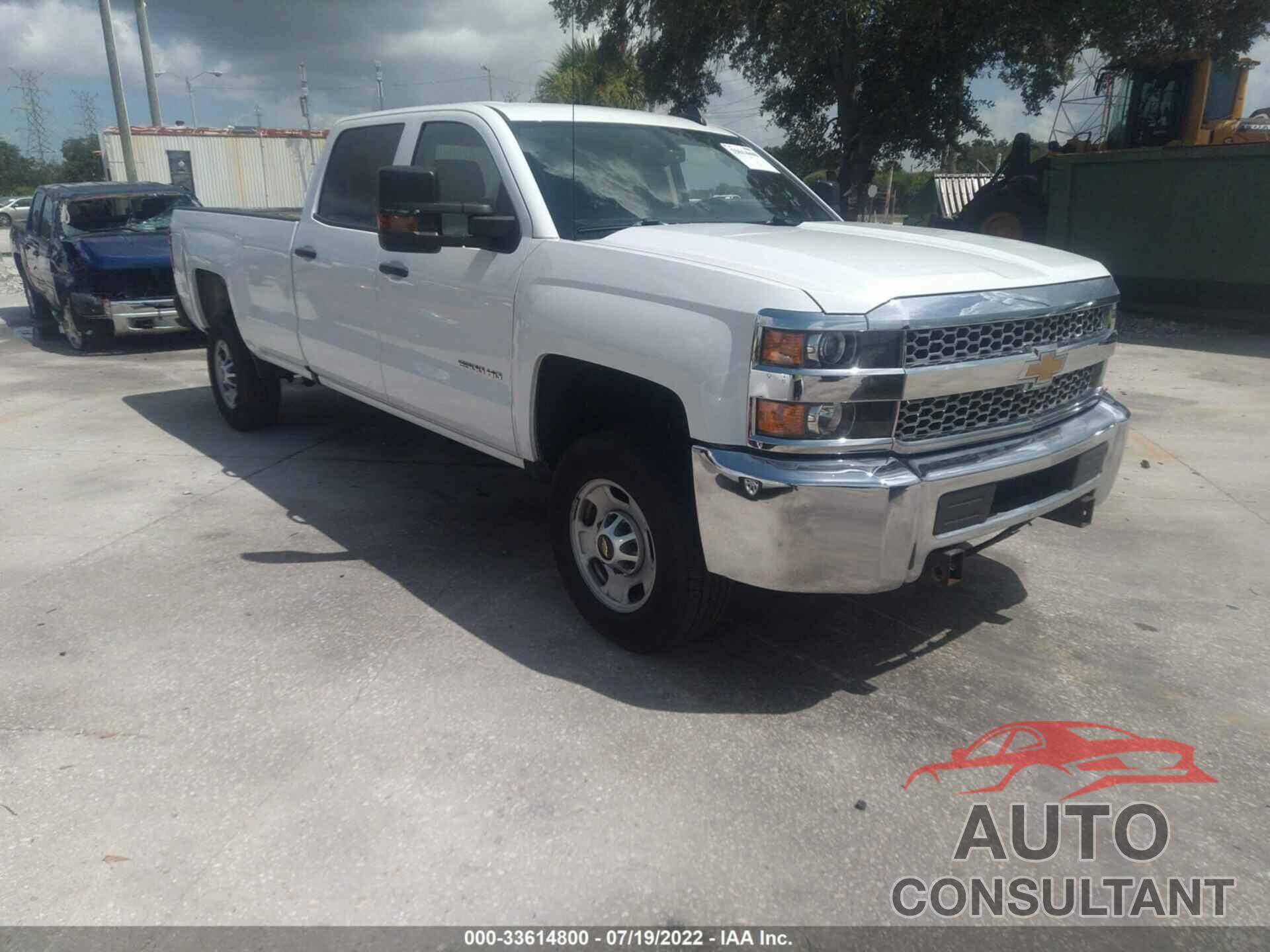 CHEVROLET SILVERADO 2500HD 2019 - 1GC1CREG6KF223150