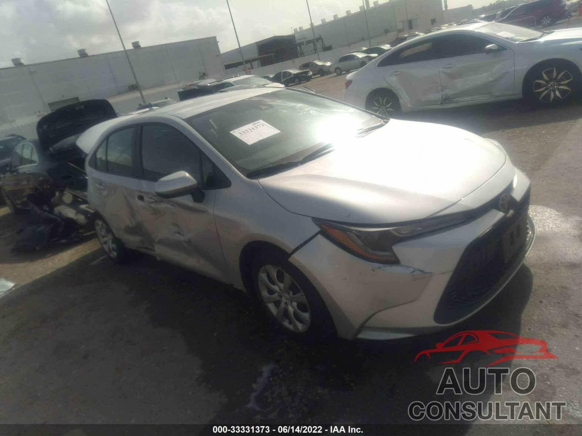TOYOTA COROLLA 2020 - 5YFEPRAE2LP126046