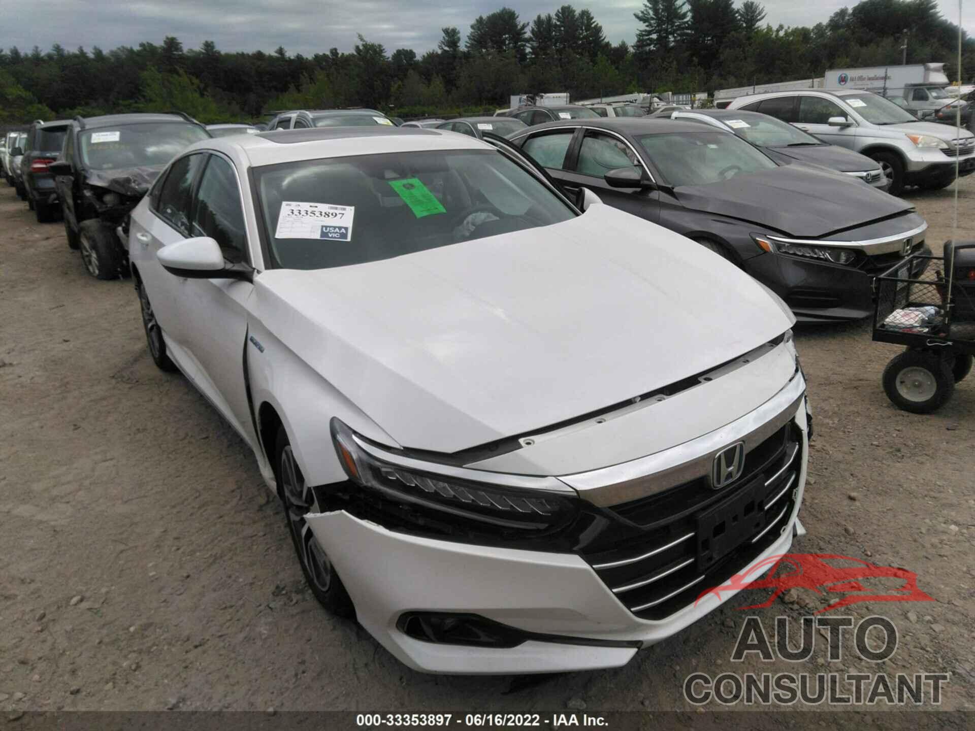 HONDA ACCORD HYBRID 2021 - 1HGCV3F49MA011543