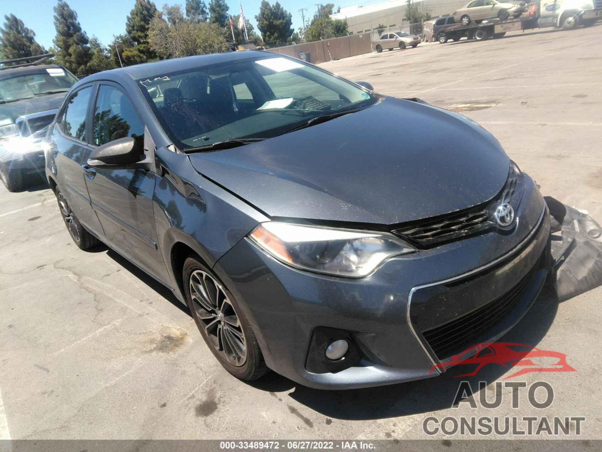 TOYOTA COROLLA 2016 - 5YFBURHE3GP385491
