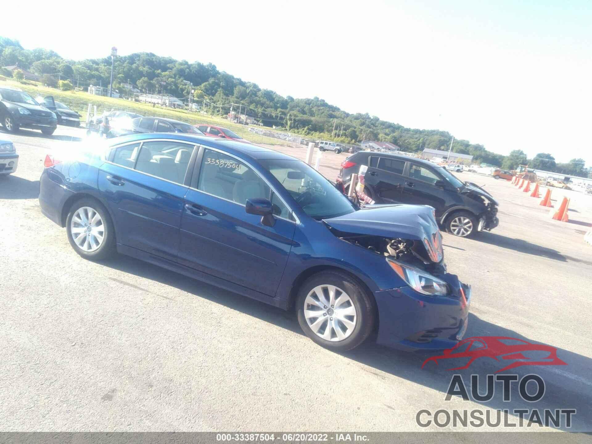 SUBARU LEGACY 2016 - 4S3BNBD67G3062783