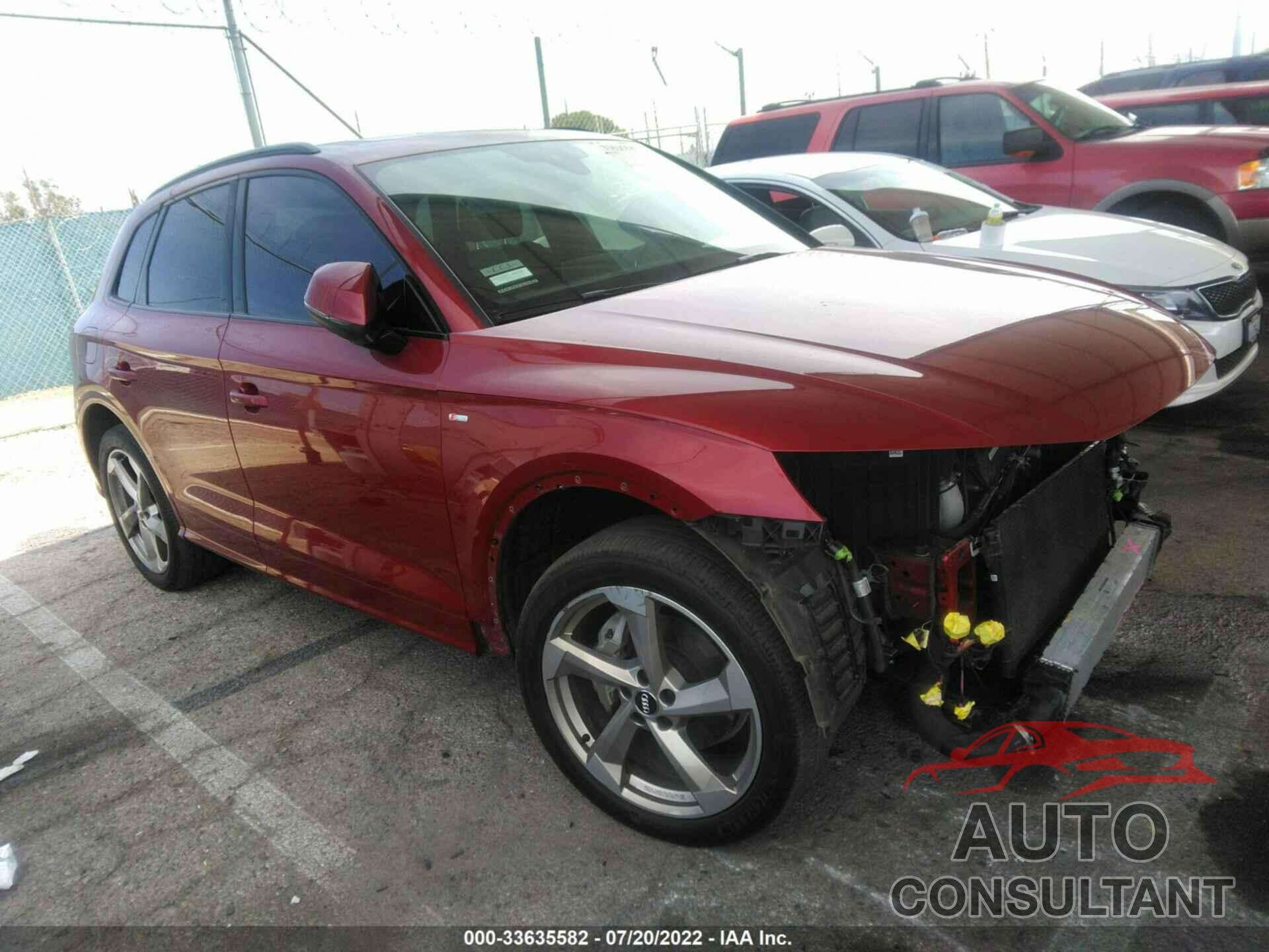 AUDI Q5 2020 - WA1ENAFY0L2074340