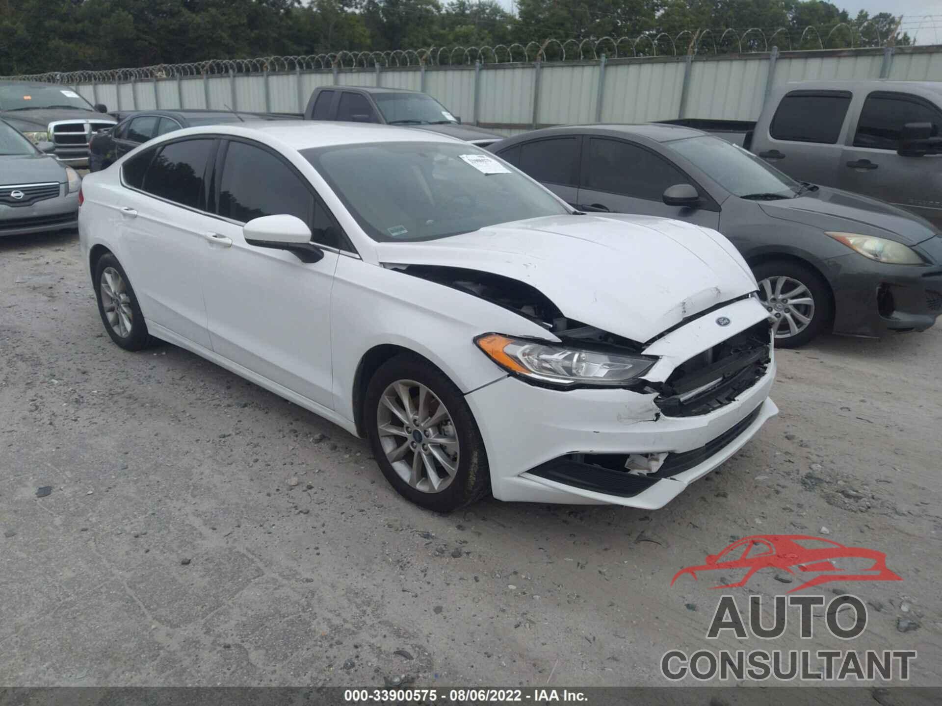 FORD FUSION 2017 - 3FA6P0H70HR392955