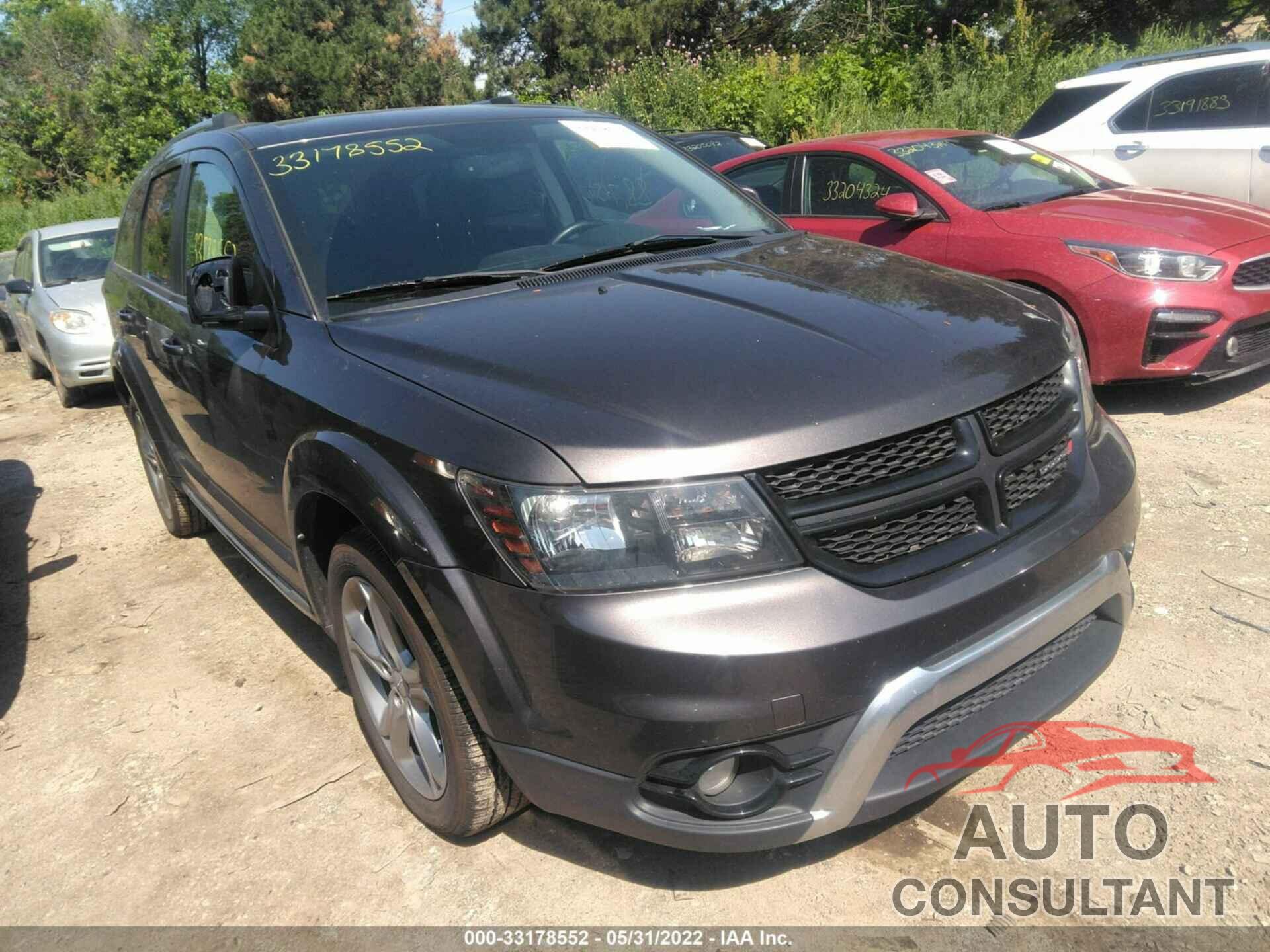 DODGE JOURNEY 2017 - 3C4PDCGG5HT582280