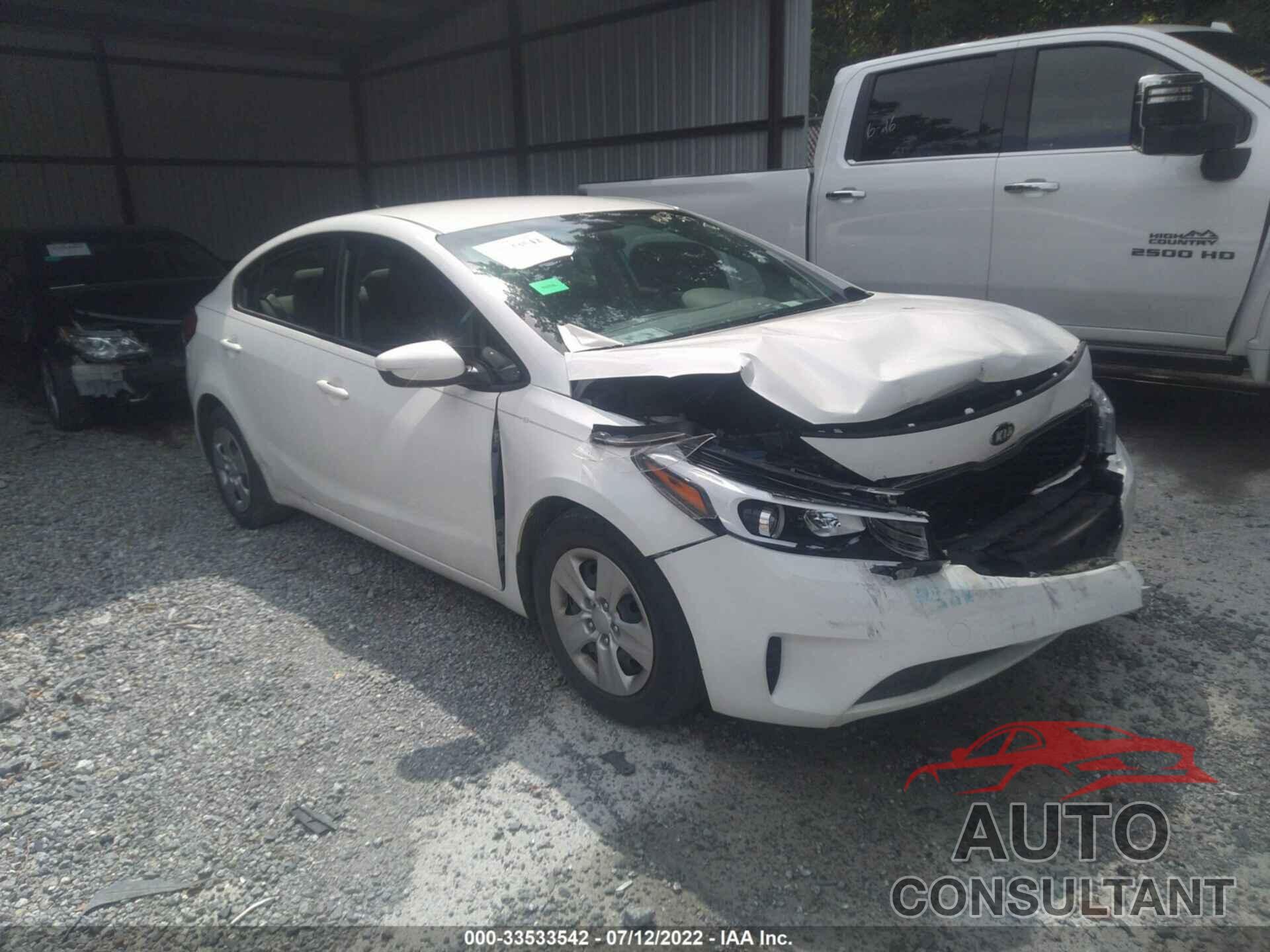 KIA FORTE 2017 - 3KPFK4A78HE142624