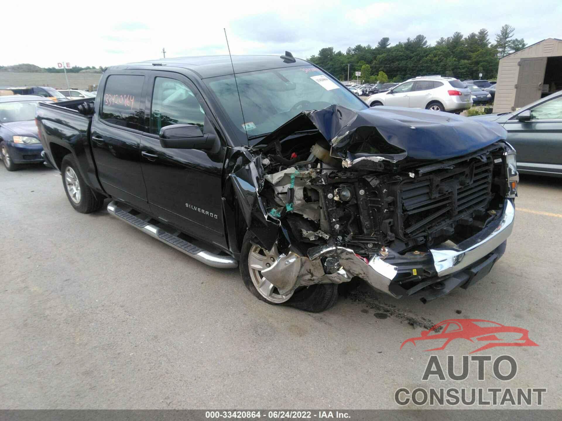 CHEVROLET SILVERADO 1500 2017 - 3GCUKREC2HG122112