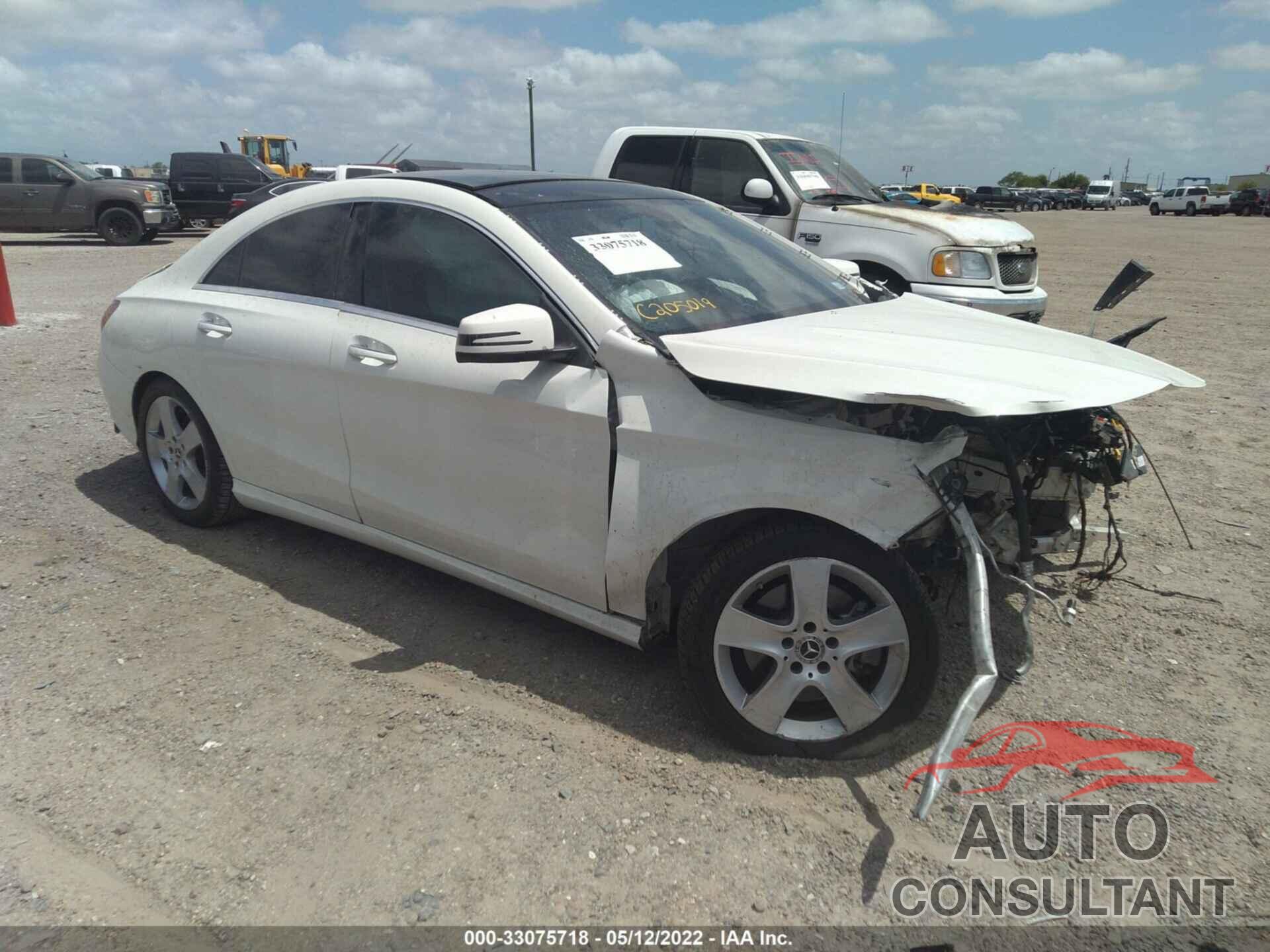 MERCEDES-BENZ CLA 250 2018 - WDDSJ4EB2JN569093