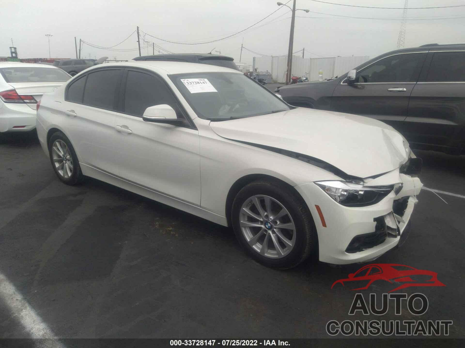 BMW 3 SERIES 2016 - WBA8A9C55GK617885