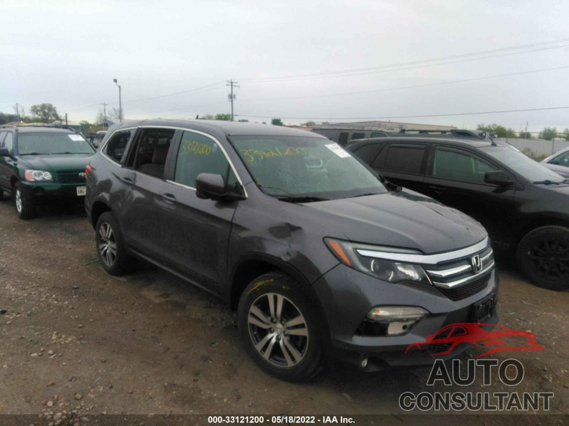 HONDA PILOT 2016 - 5FNYF6H33GB006468